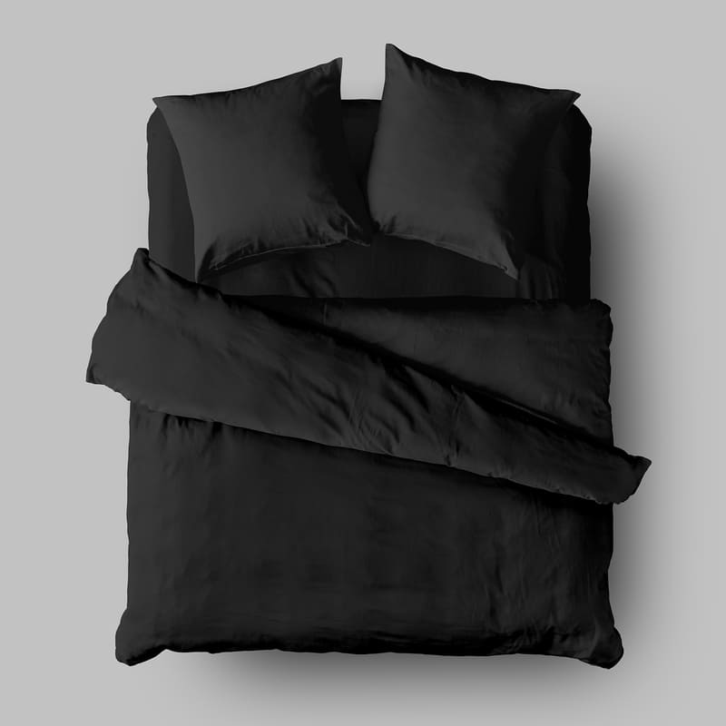 Постельное бельё Унисон Черный 0