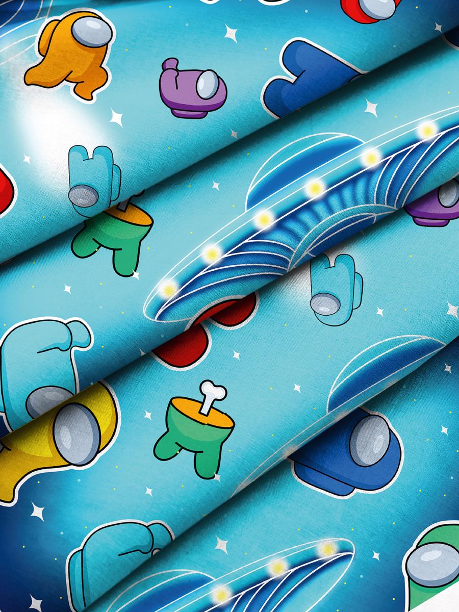 Комплект штор "Among Us" Neon, Juno 3