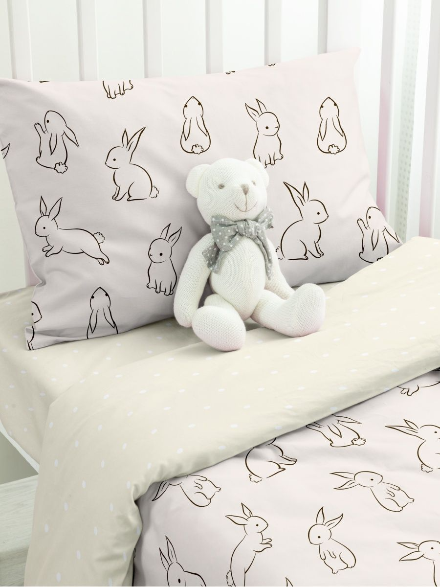 Постельное бельё Juno Зайчата 2