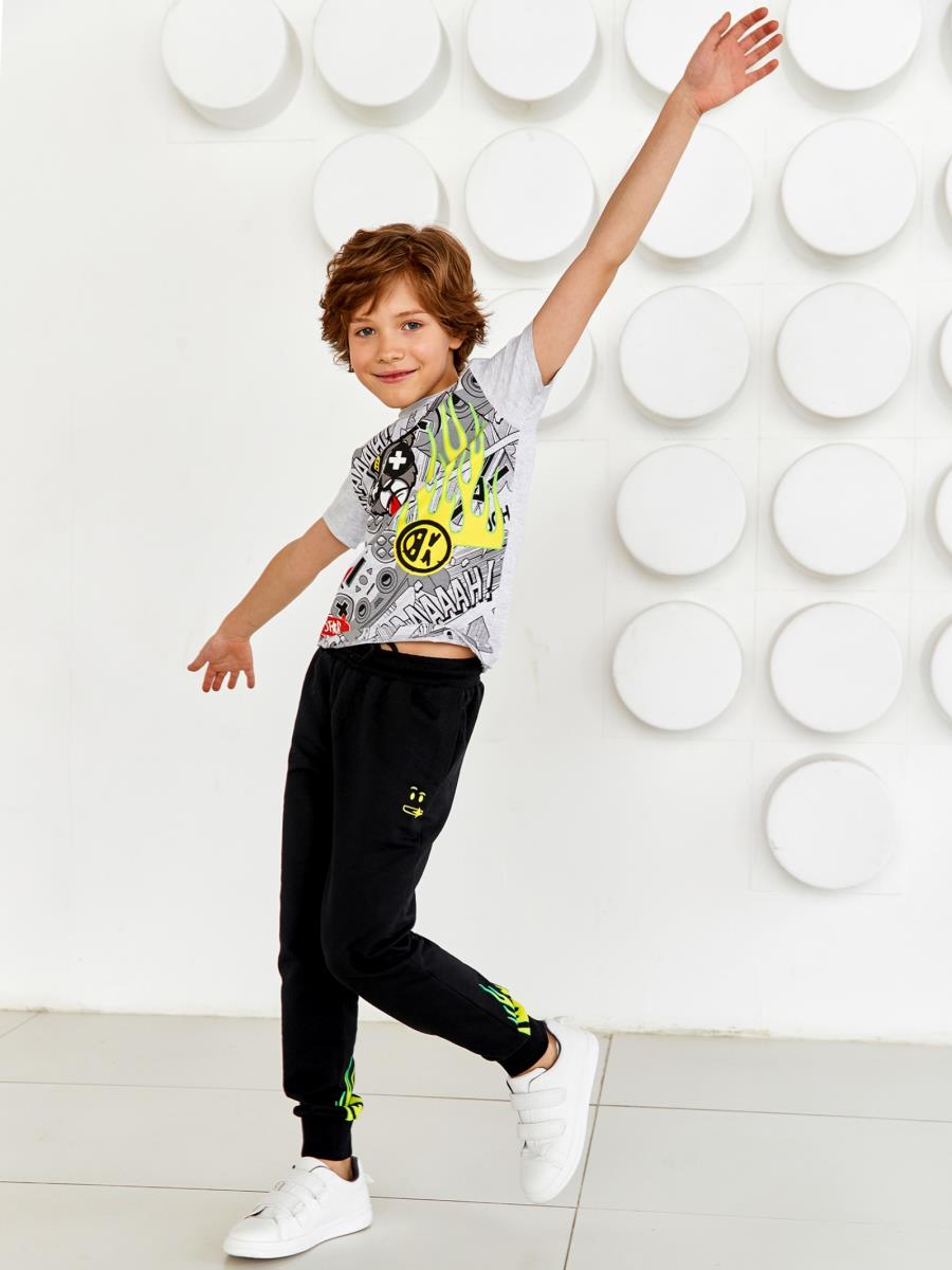 Футболка "GAME BOY", серый меланж, Juno 3