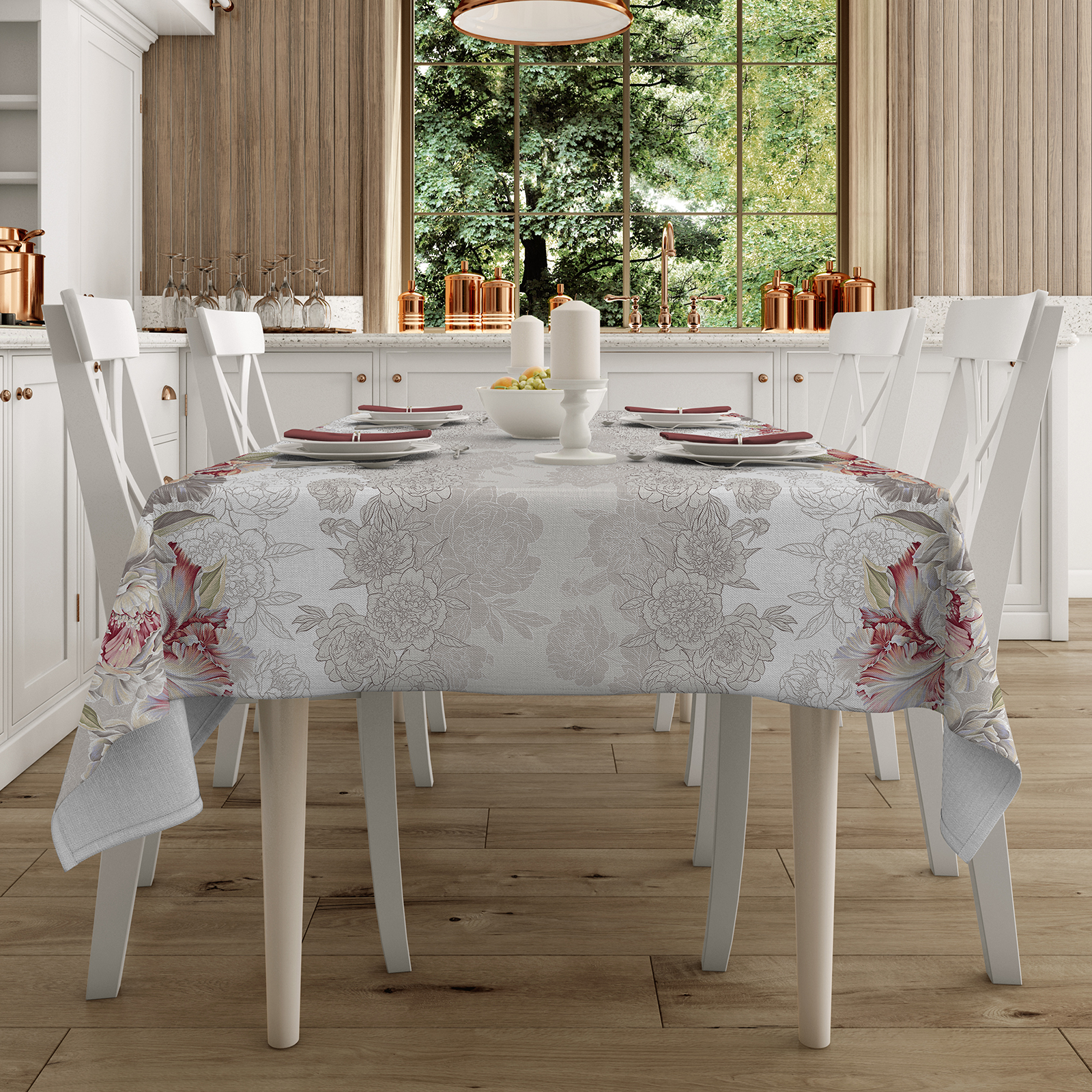 Скатерть Пион, Mia Cara 1