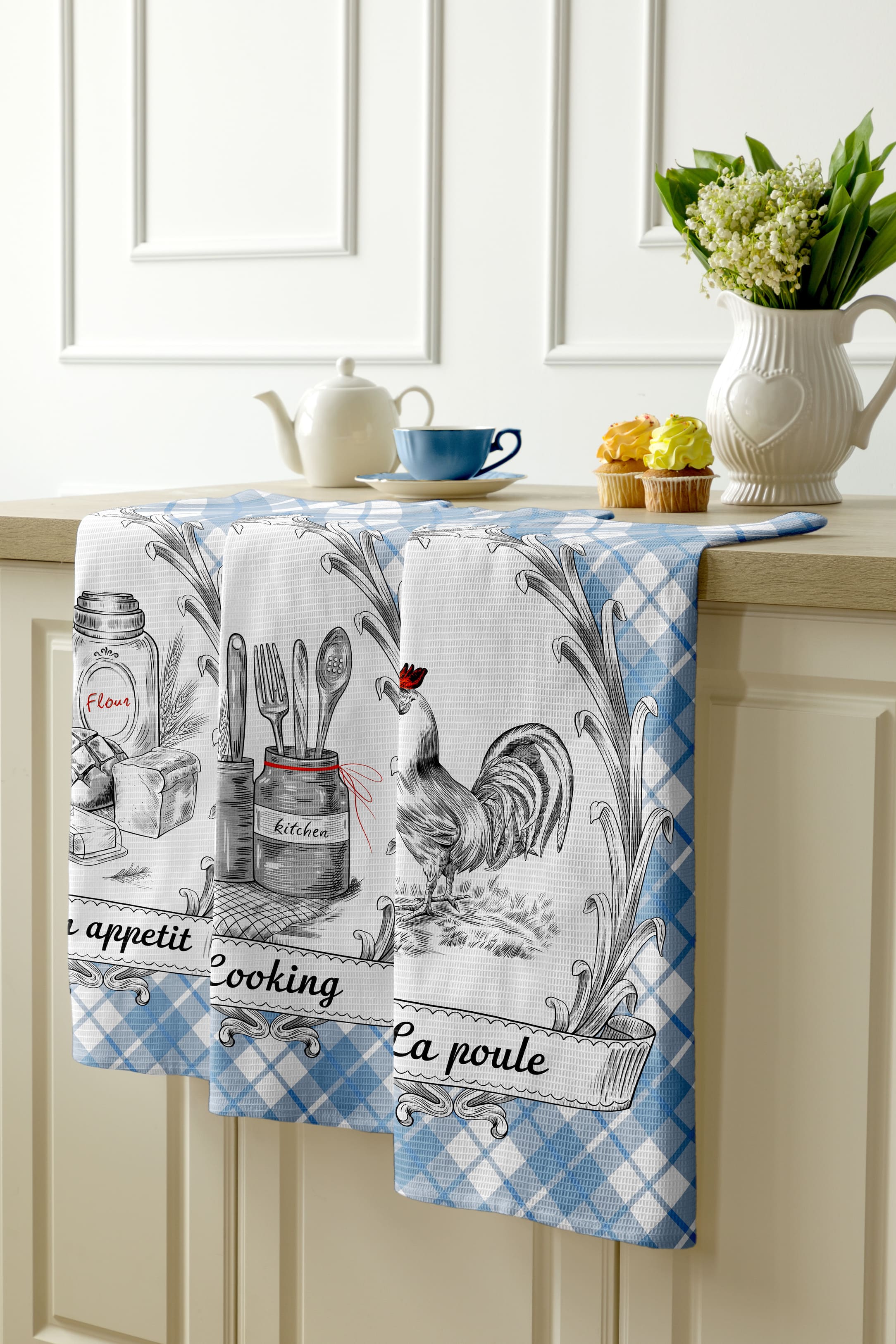 Комплект полотенец Mia Cara Кухня в стиле прованс 2