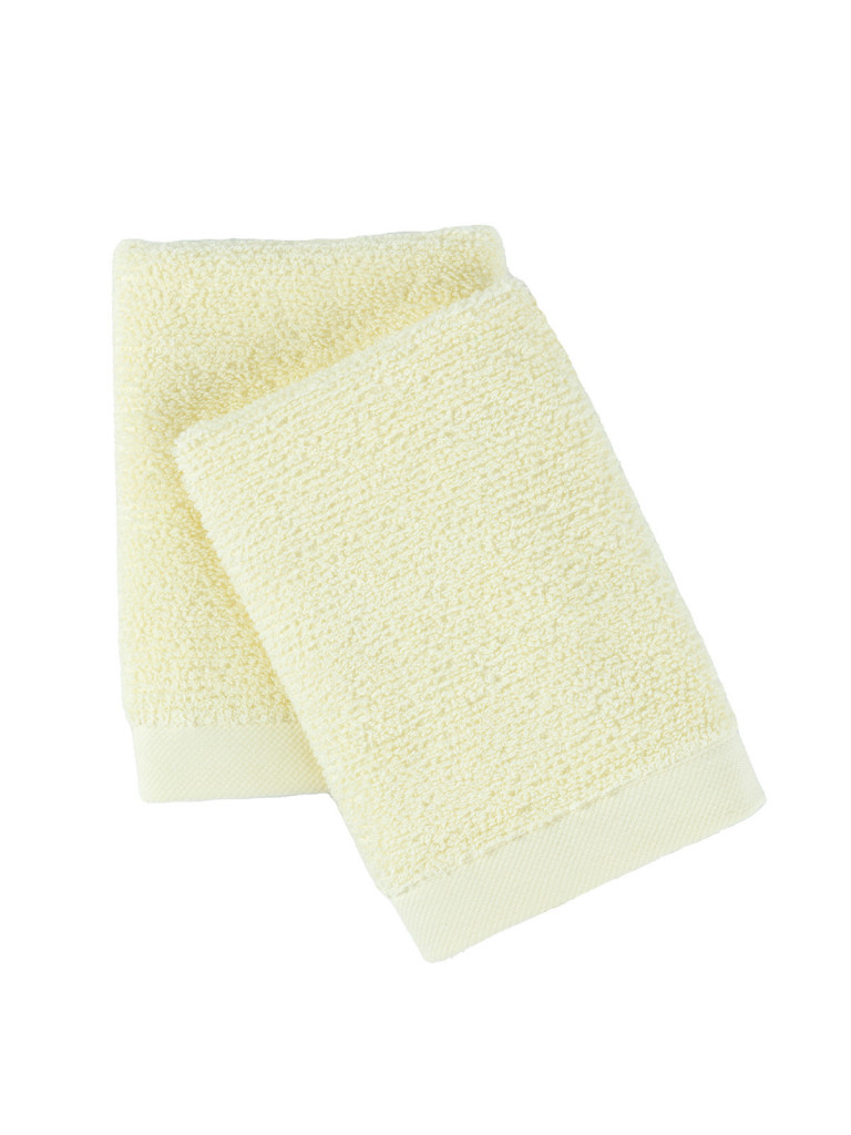 Комплект махровых полотенец "Lotte", сливочный, Унисон 2