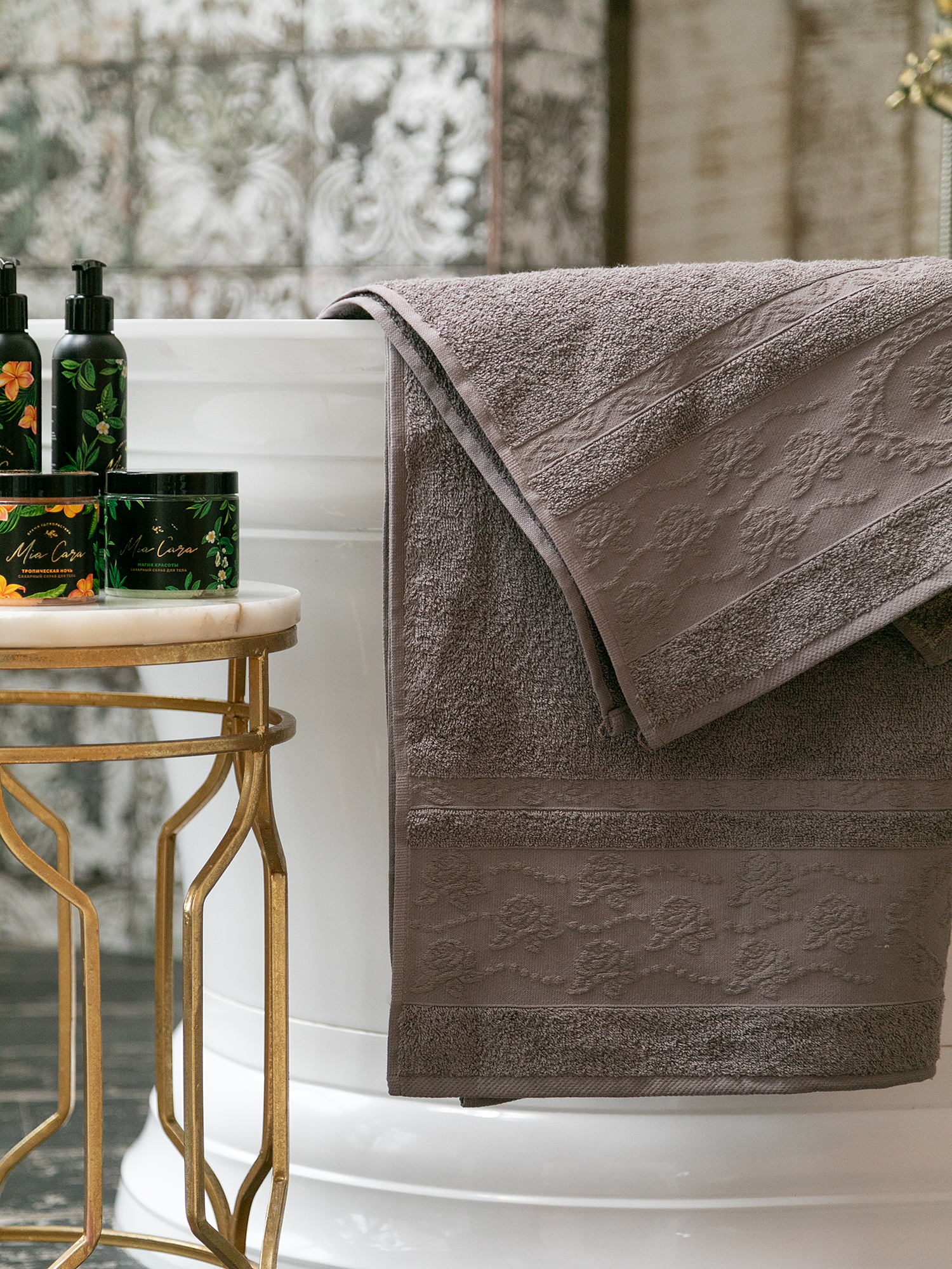 Полотенце махровое Mia Cara Беатрис 2