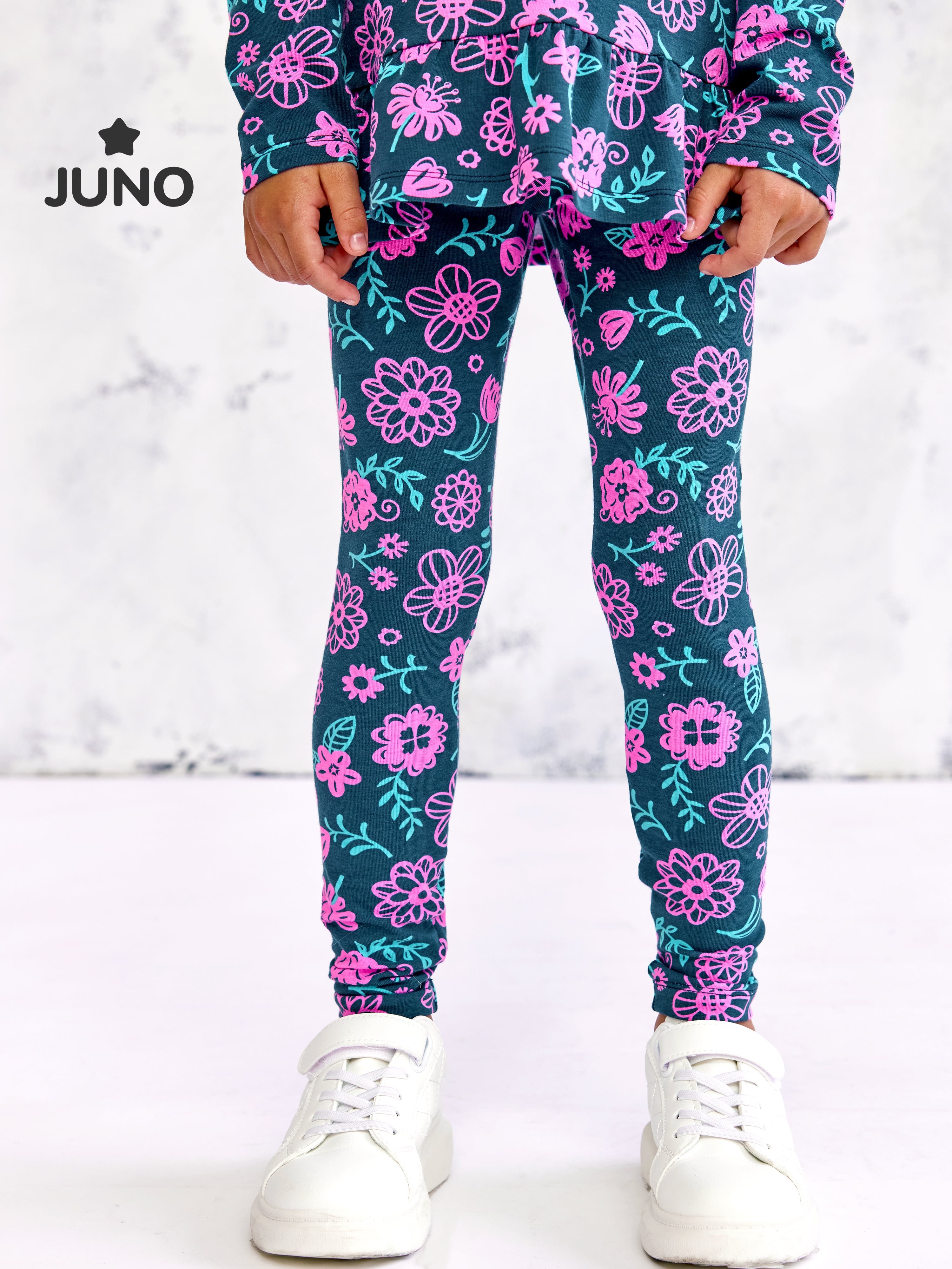 Брюки Juno Цветы 0