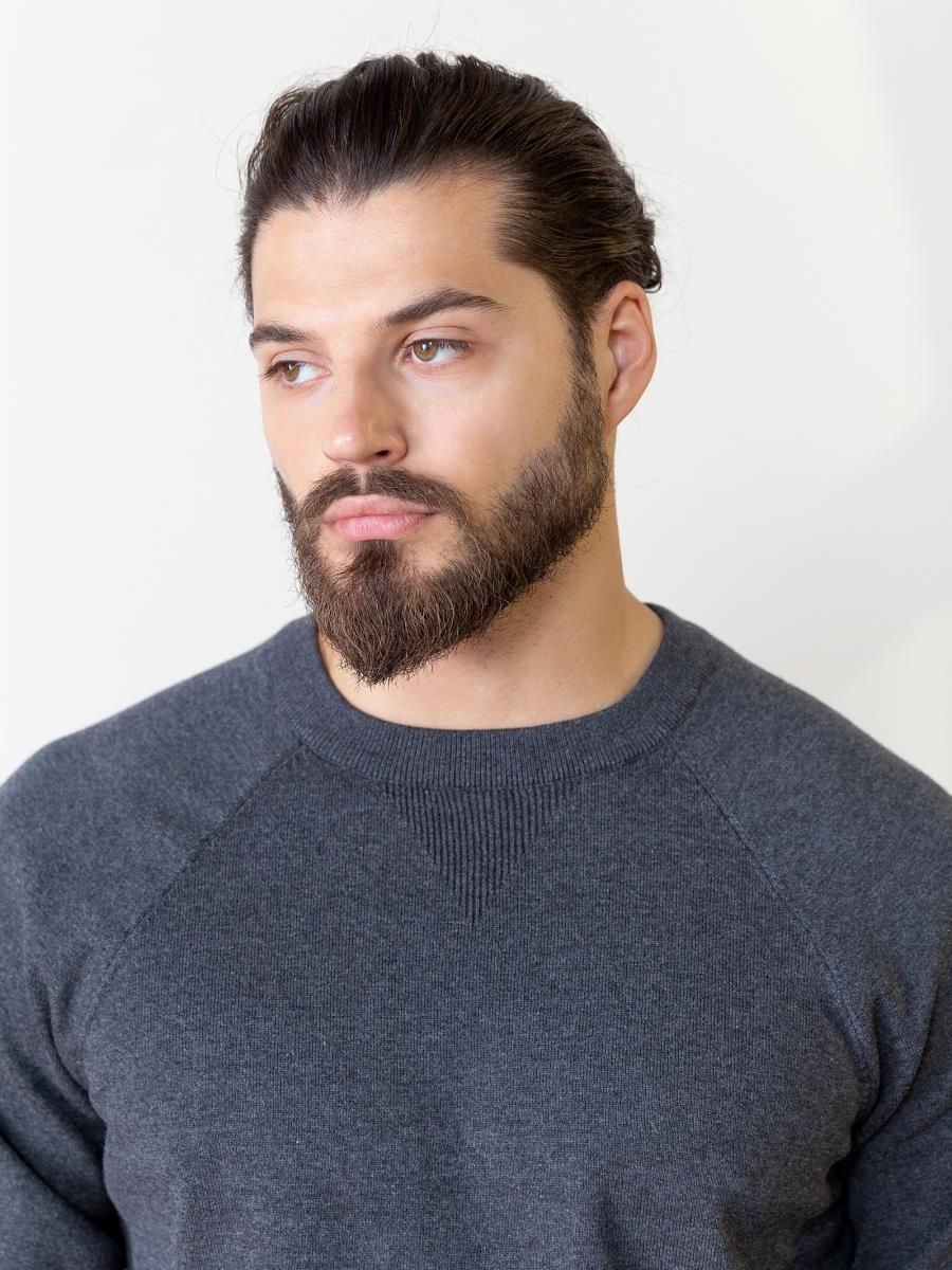 Джемпер  Темно-серый меланж, BeGood 2