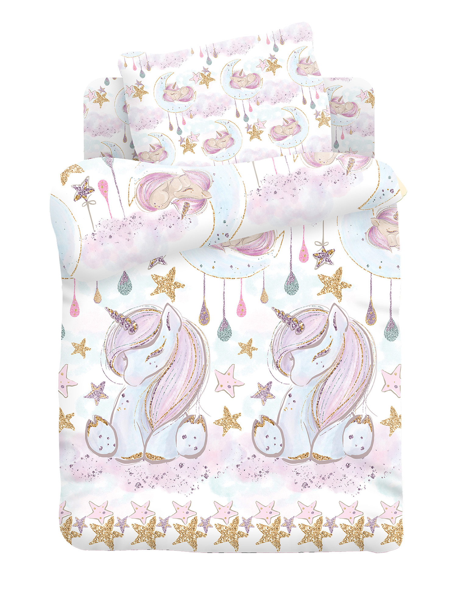 Постельное бельё Juno Unicorns 2