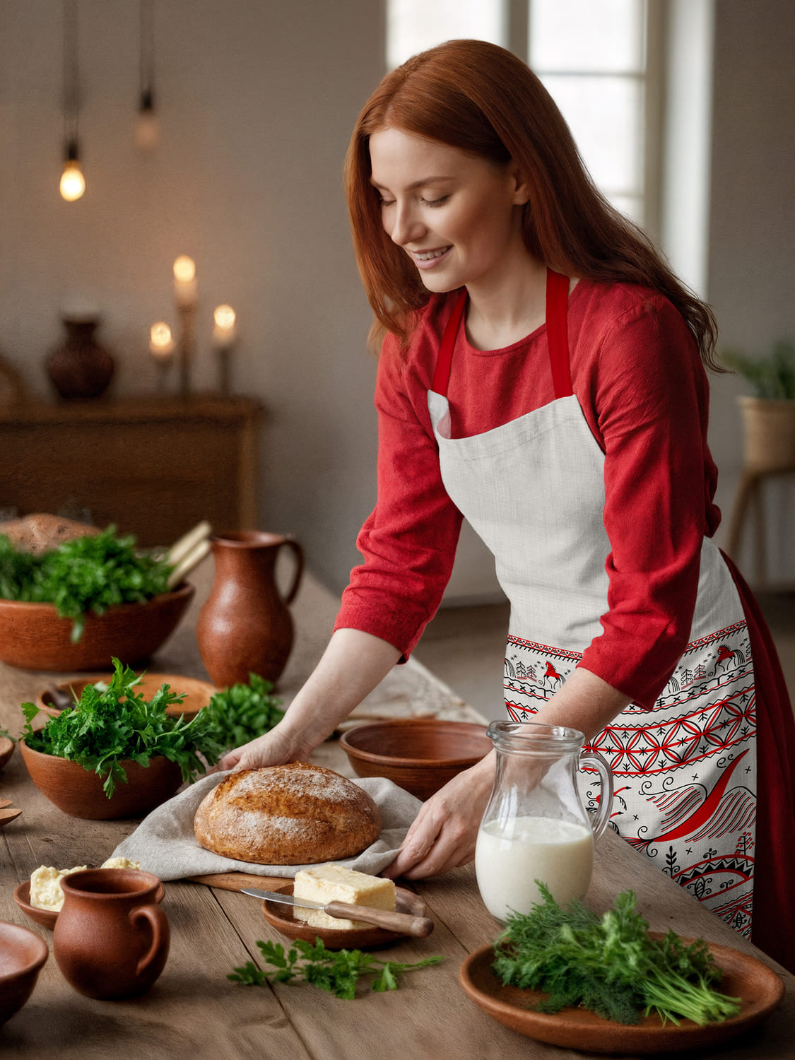 Фартук Унисон Мезенская 2