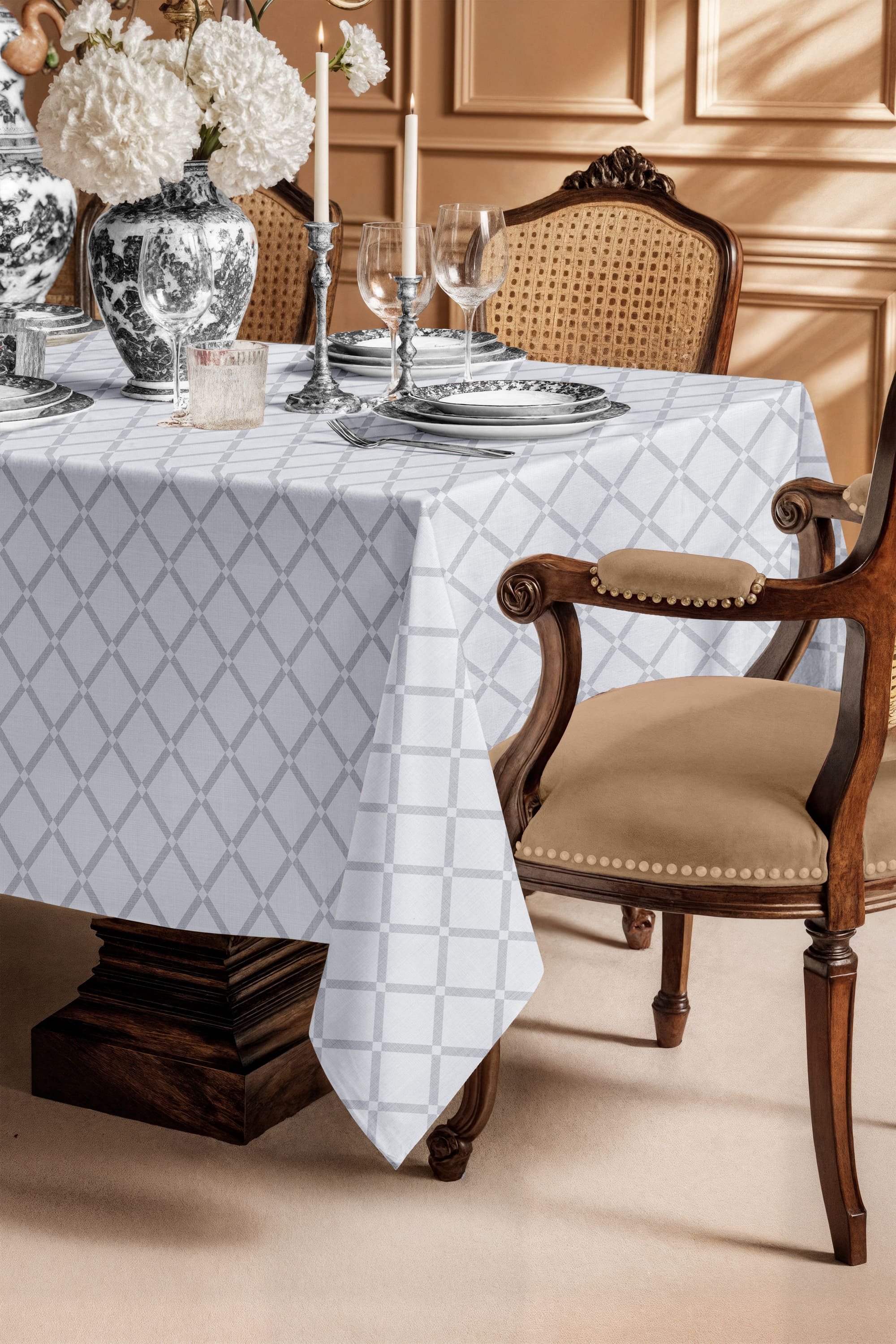 Скатерть Mia Cara Решетка 2