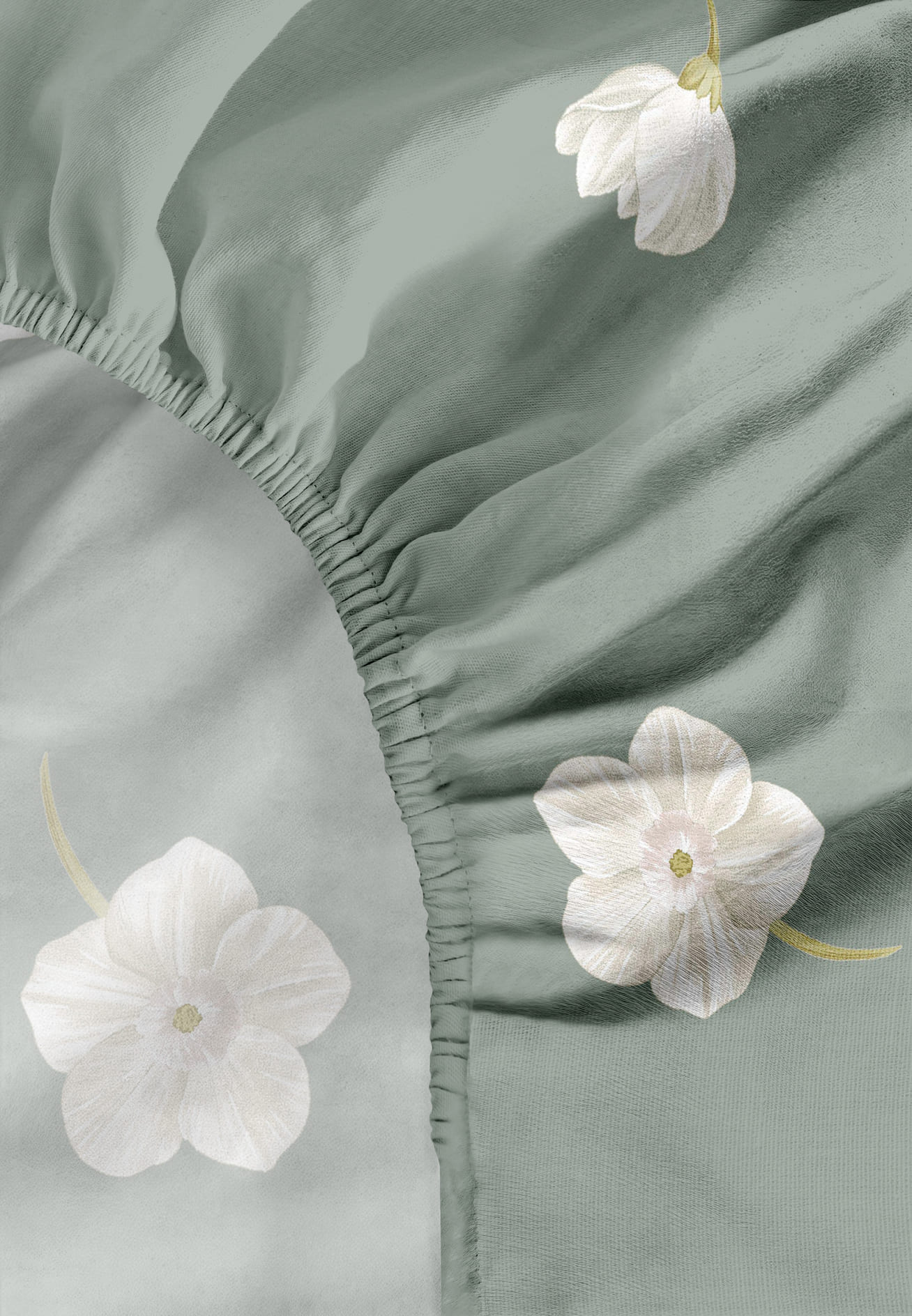 Простыня на резинке Mia Cara Цветочек 1