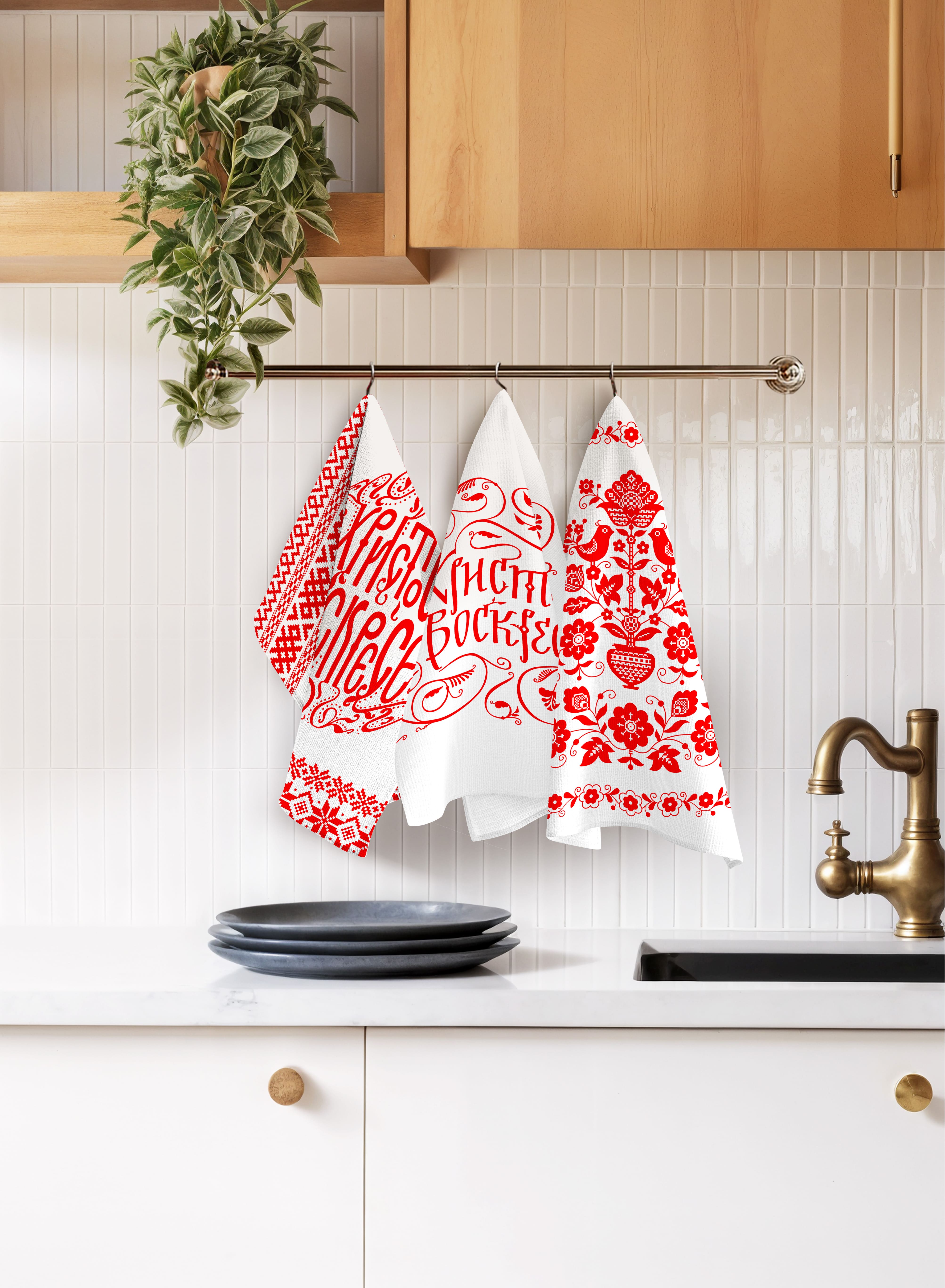 Комплект полотенец Унисон Красная Пасха 5