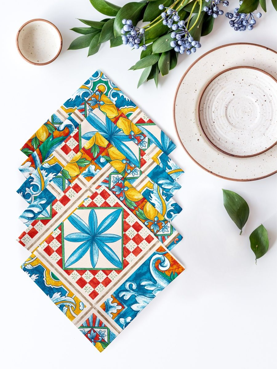 Комплект салфеток Mia Cara Maiolica 1