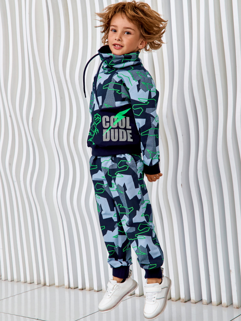 Худи с воротником-хомут "ROBOREX", серый, Juno 5