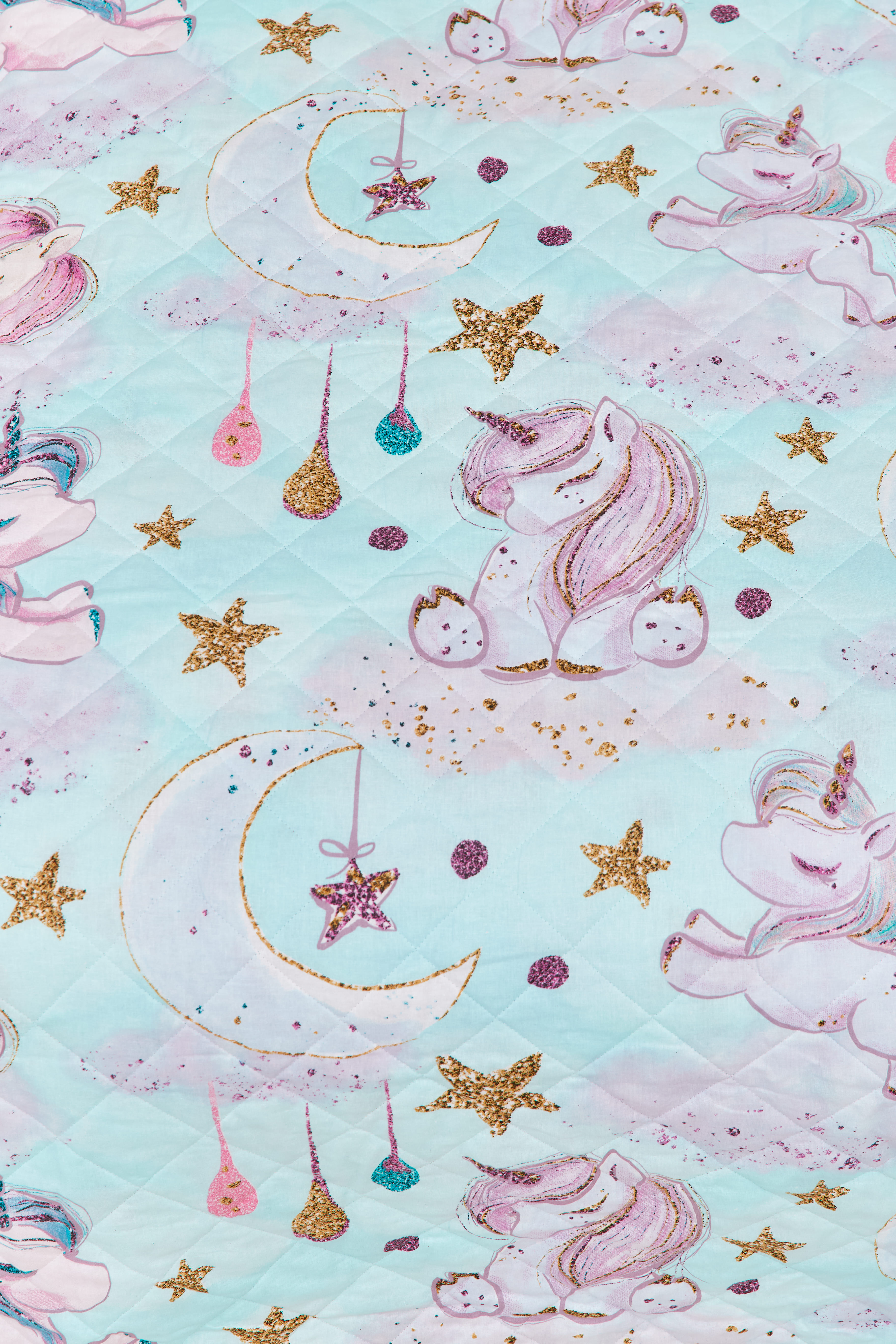 Покрывало стеганое "Сказочные единороги", Juno 3