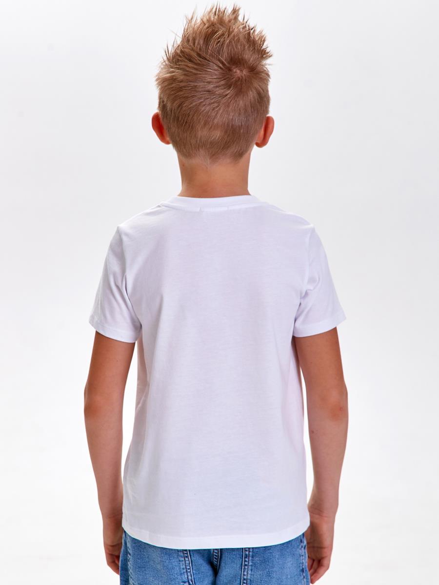 Футболка "Кот", белый, Juno 2