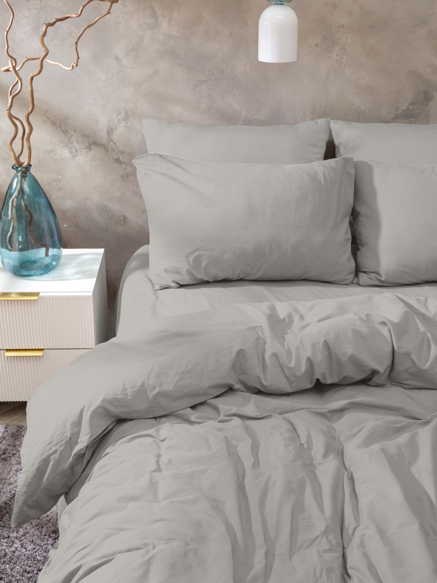 Постельное бельё Унисон Grey 2