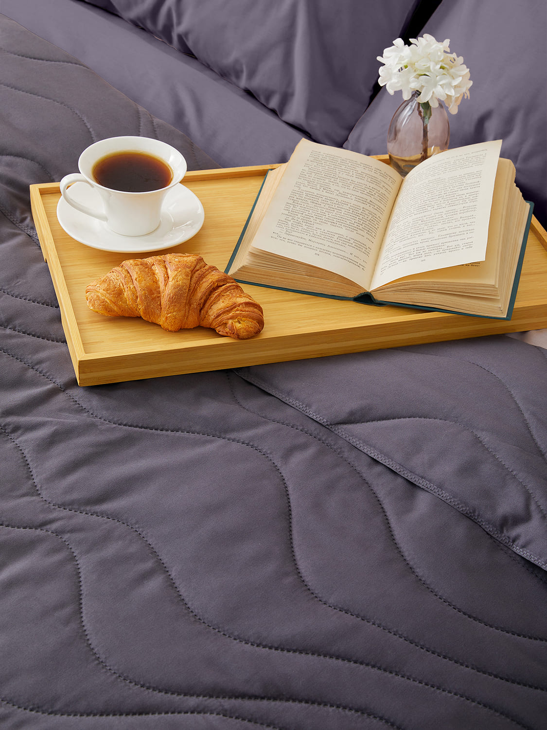 Покрывало Унисон Графит 1