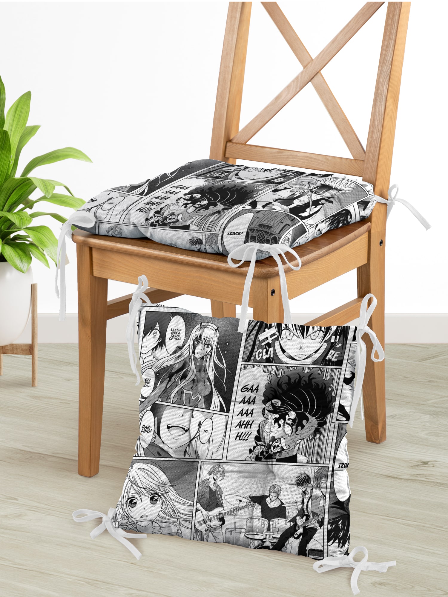 Комплект подушек на стул Crazy Getup Manga anime 0