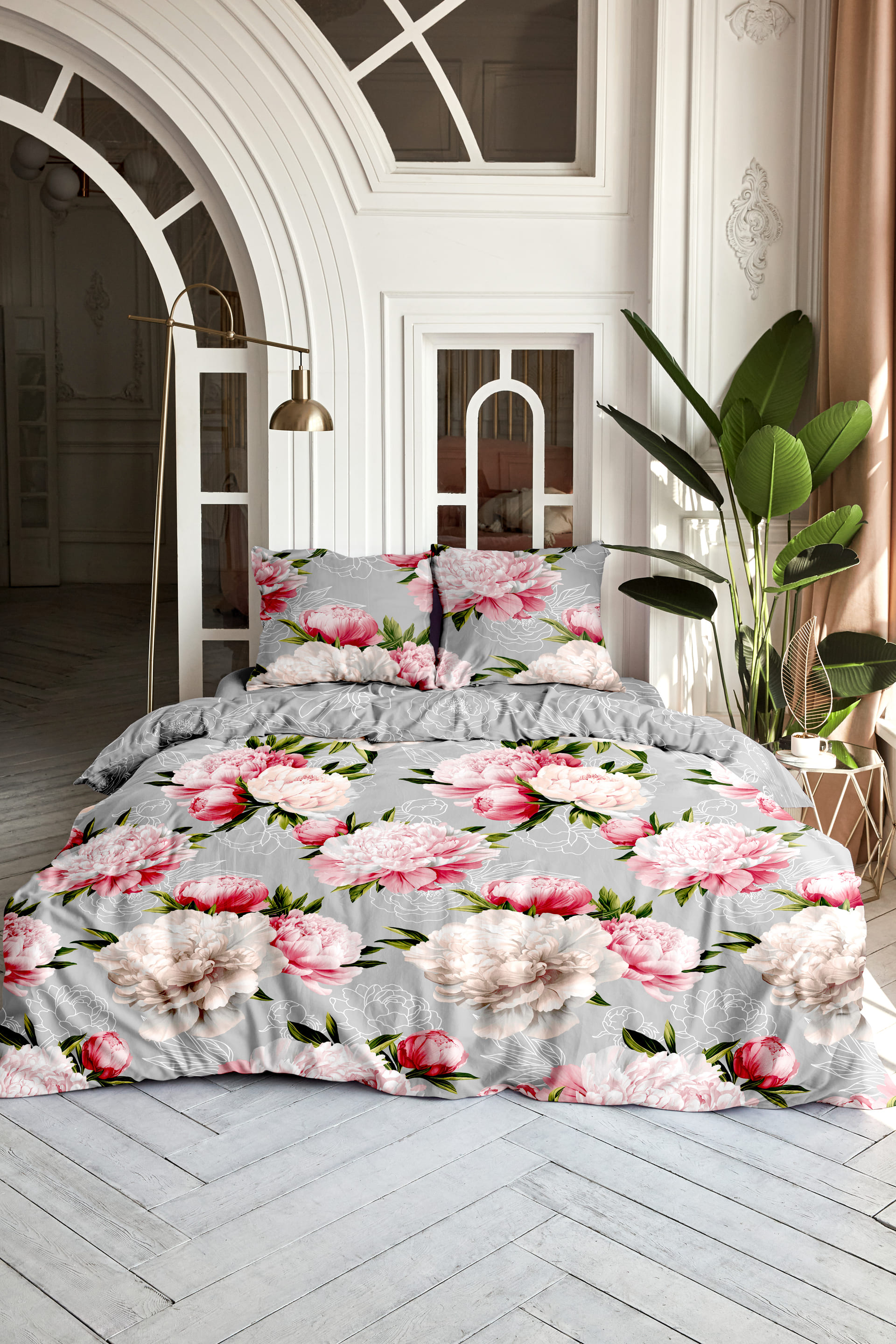 Постельное бельё Унисон Прикосновение пиона 3