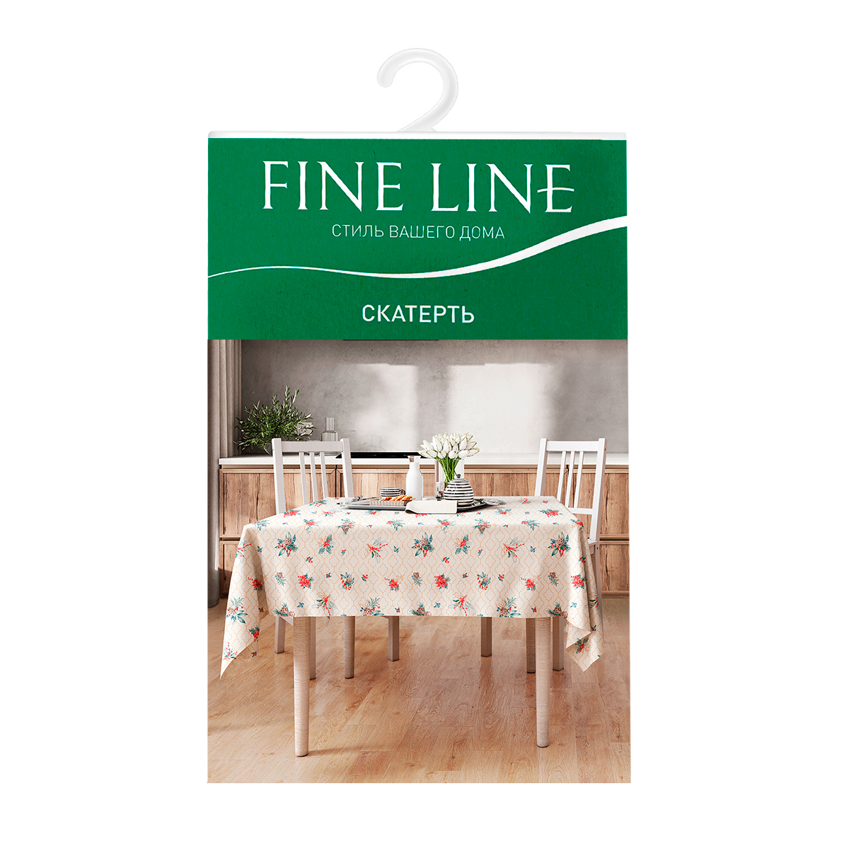 Скатерть Fine Line Рождество 3