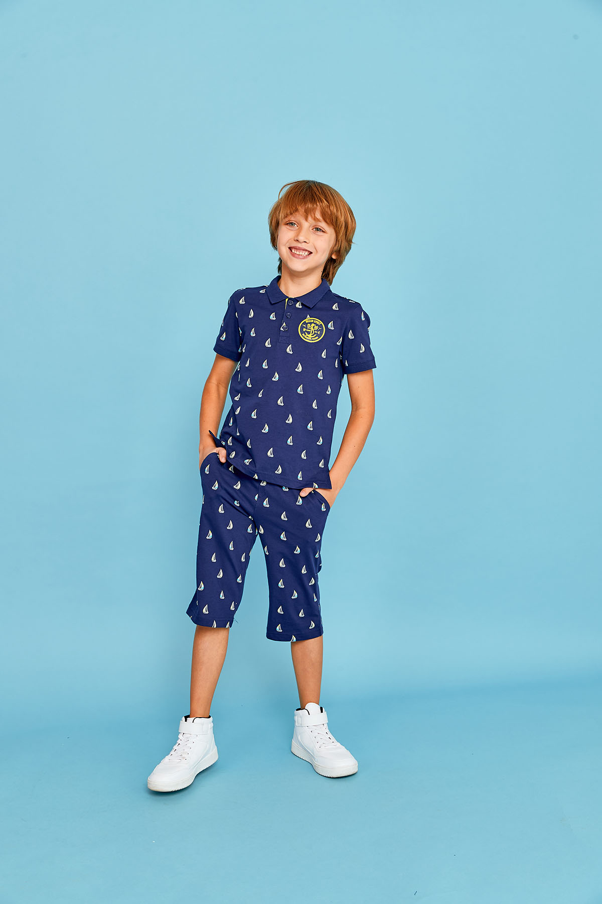 Рубашка поло / футболка поло для мальчика, Juno 2