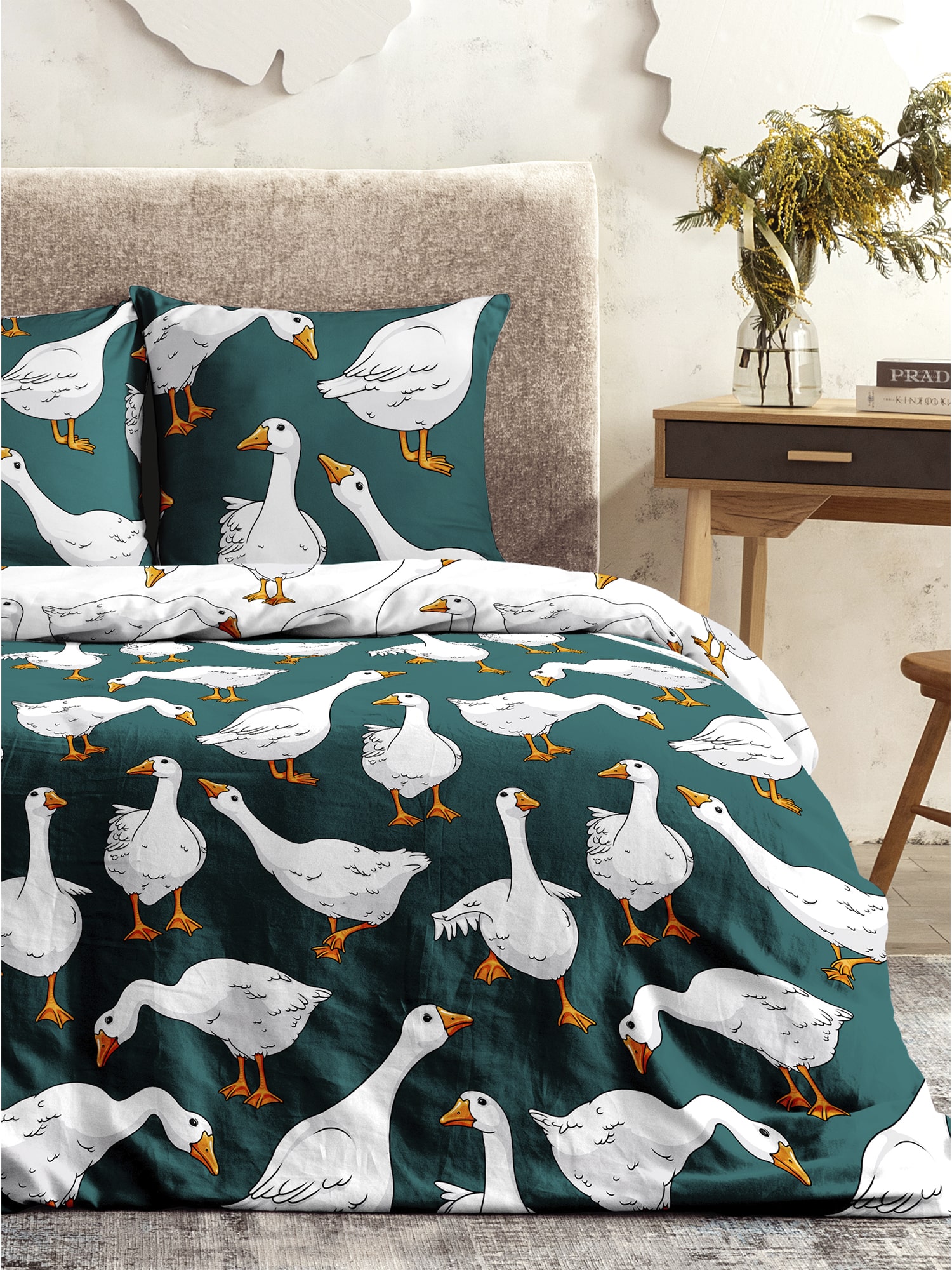 Постельное бельё Унисон Goose 0