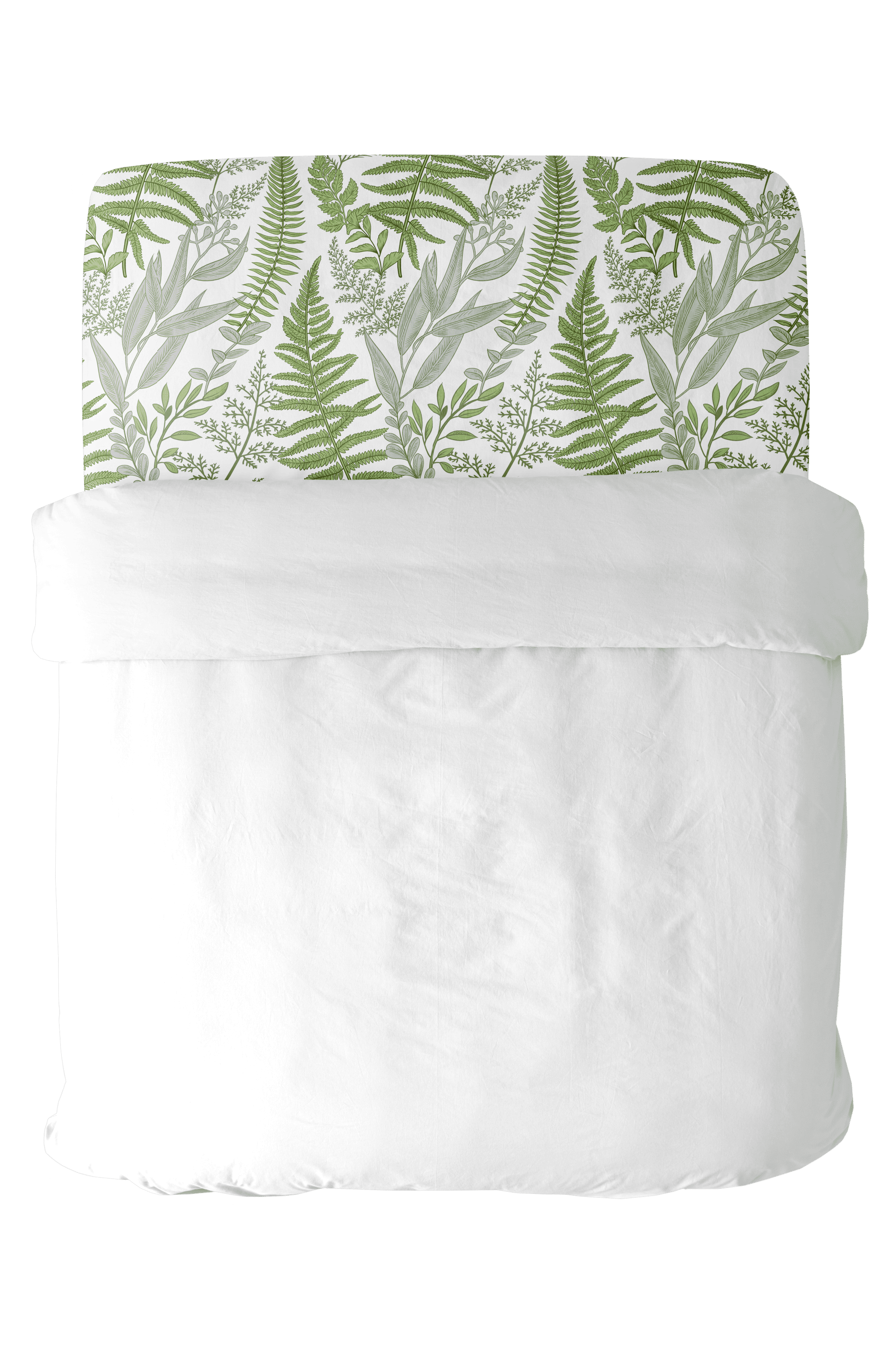 Простыня на резинке Унисон Папоротник 3