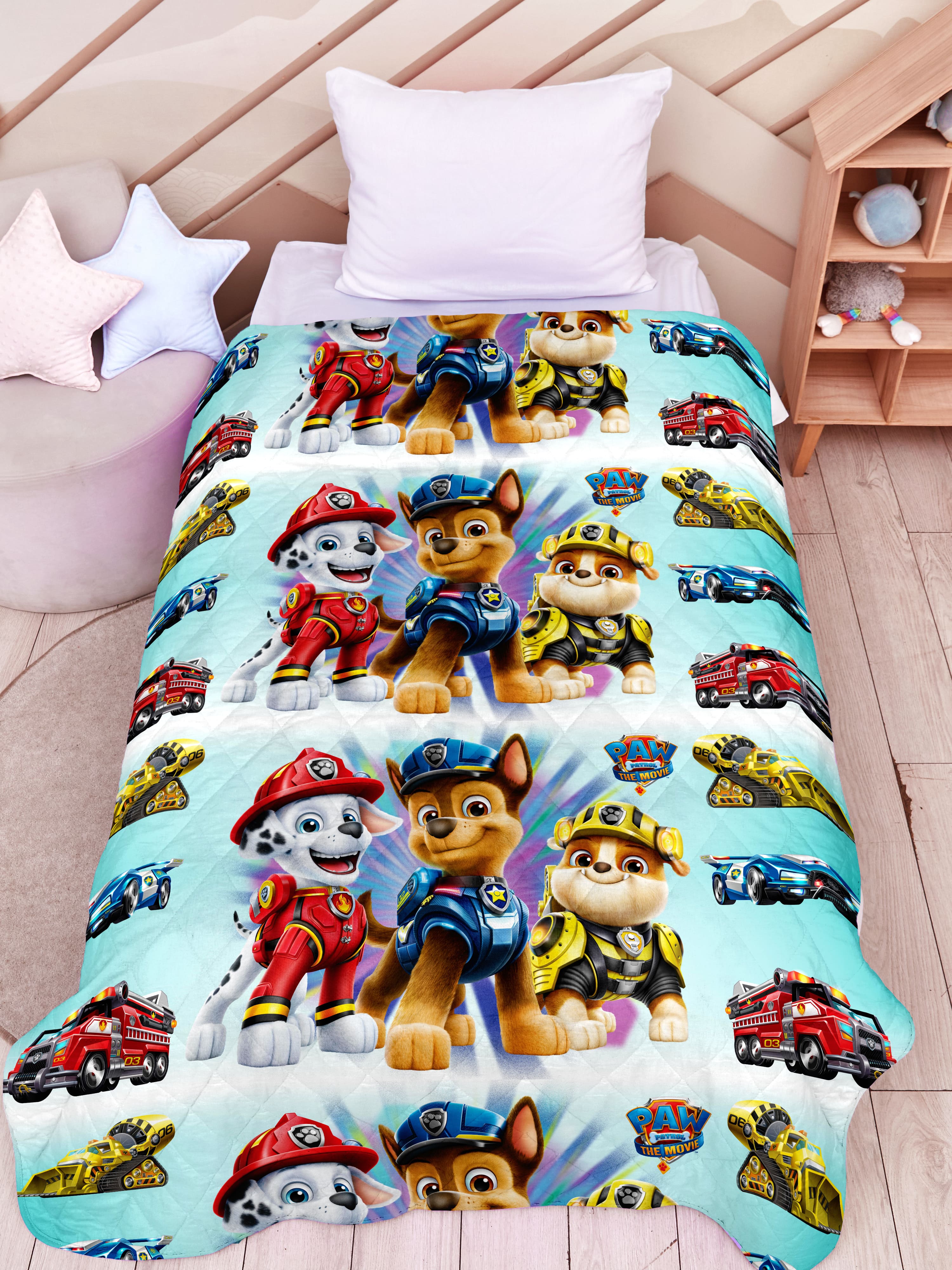 Постельное бельё Непоседа Маршал, Гонщик и Крепыш 1