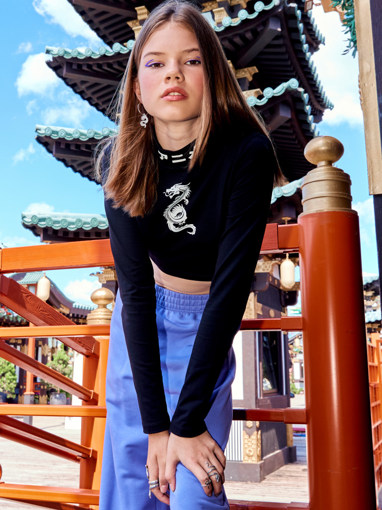 Укороченная водолазка "EMO 2.0", черный, Crazy Getup 6