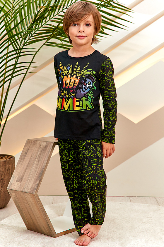 Пижама "Геймер", черный, Juno 0