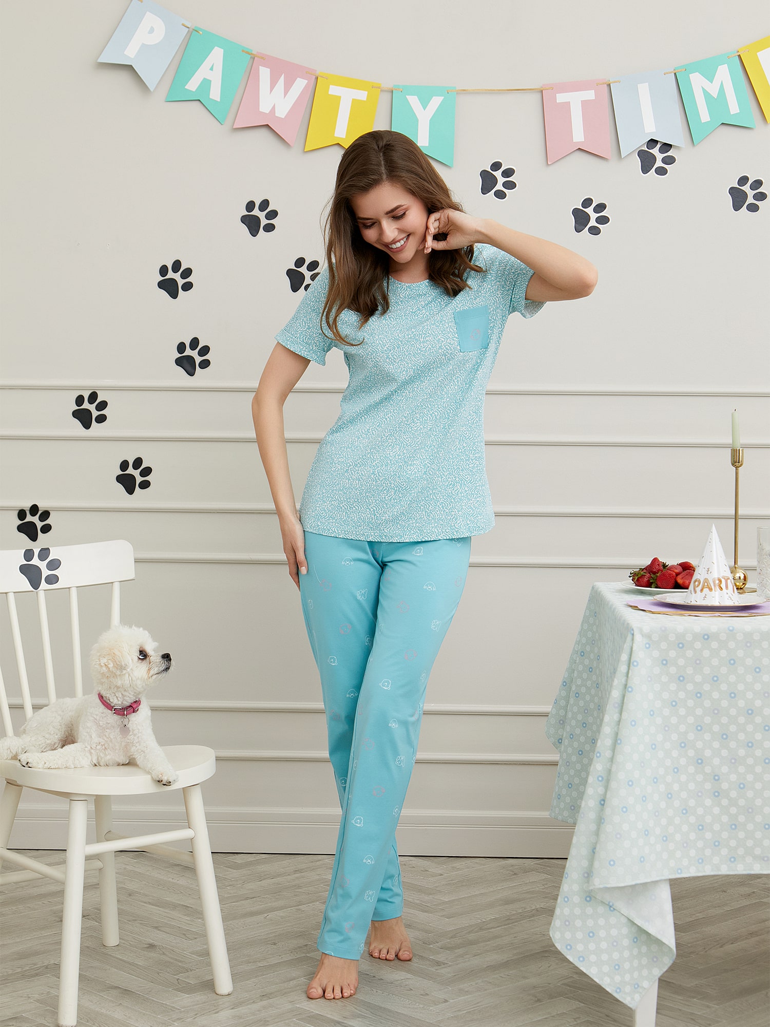 Пижама Mia Cara Собачки 0