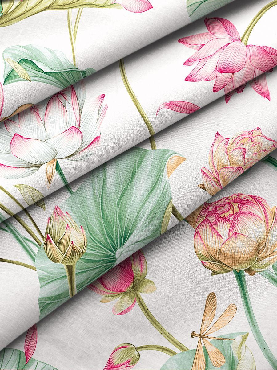 Комплект наволочек Mia Cara Белый лотос 1