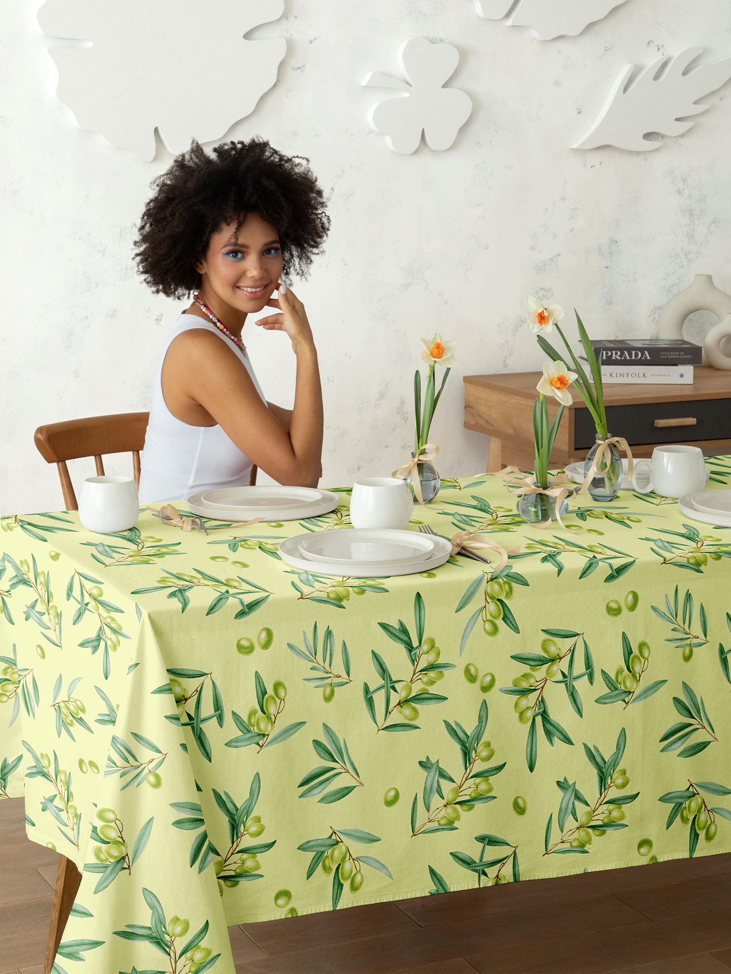 Скатерть Унисон Olive 2
