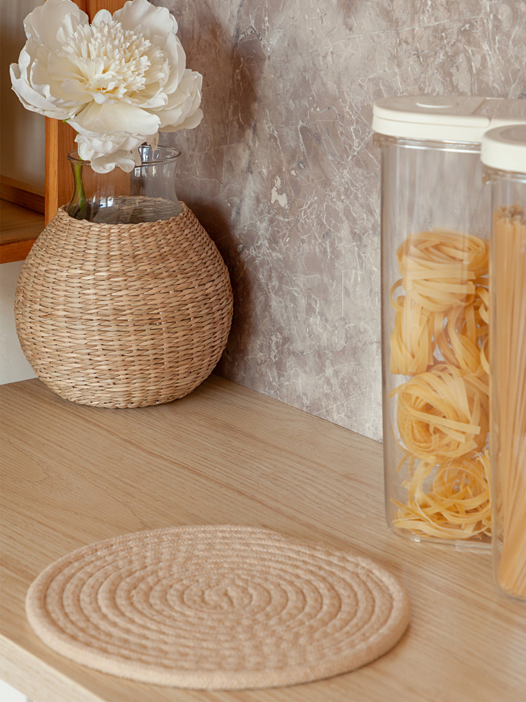 Подставка под горячее, бежевый, Унисон 3