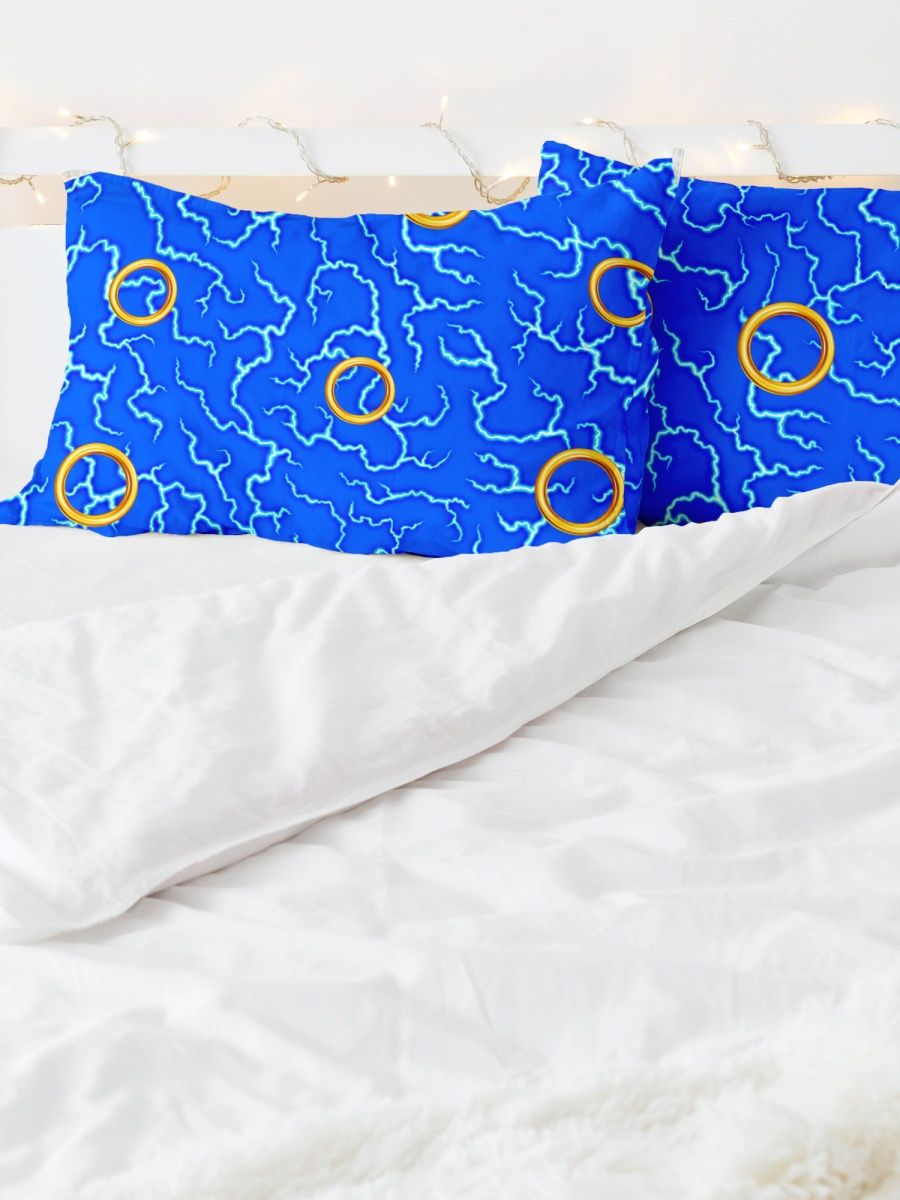 Комплект наволочек Juno Соник Золотые кольца 2