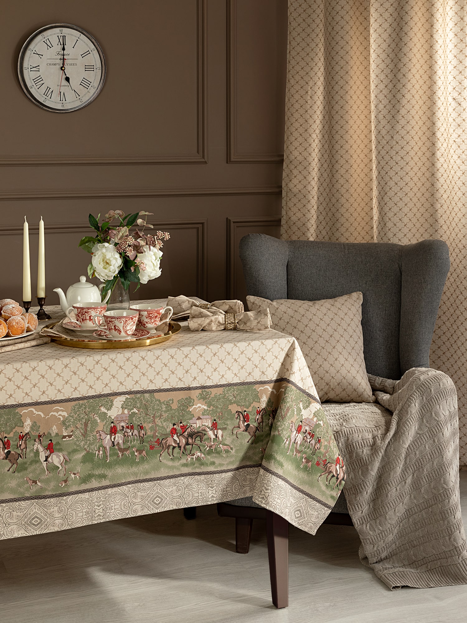 Скатерть Унисон British club 1