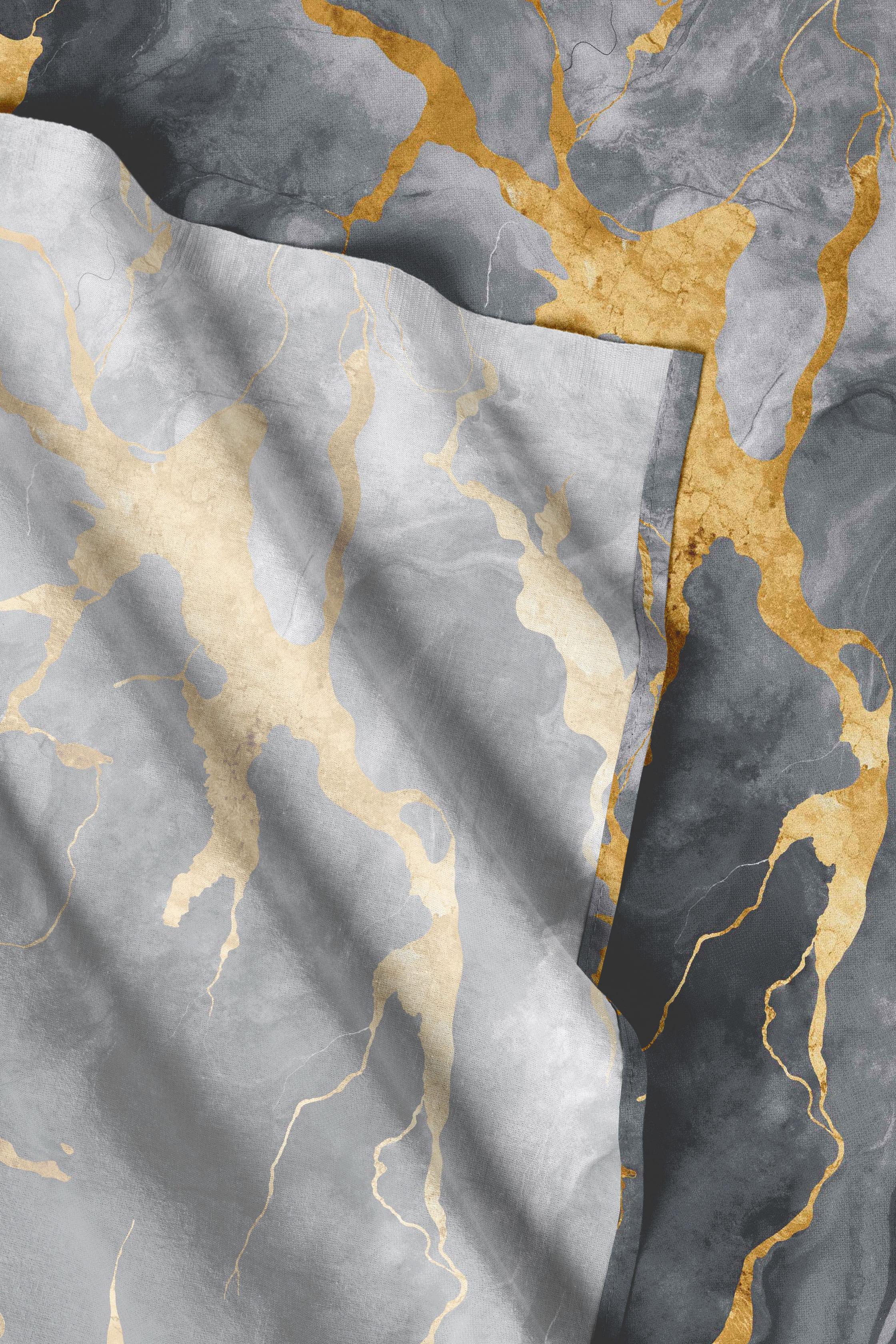 Постельное бельё Унисон Серый мрамор 4