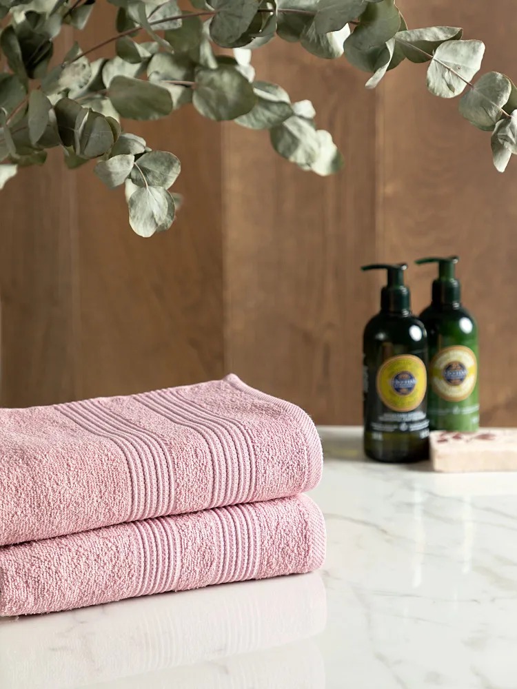 Комплект полотенец "Raffle", пыльная роза, Унисон 0