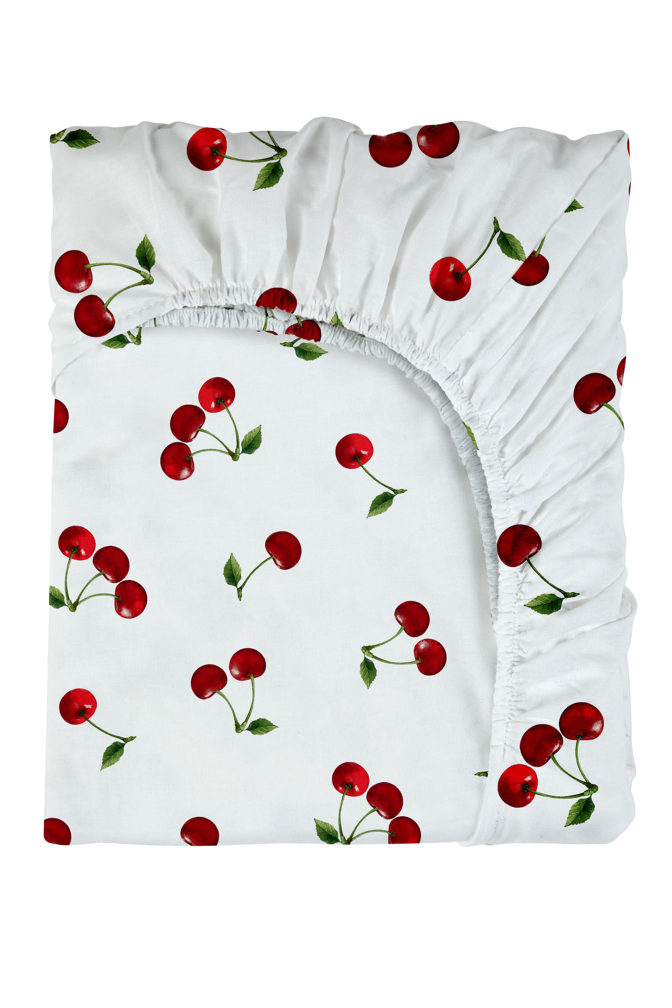 Простыня на резинке Унисон Вишневый поцелуй 2