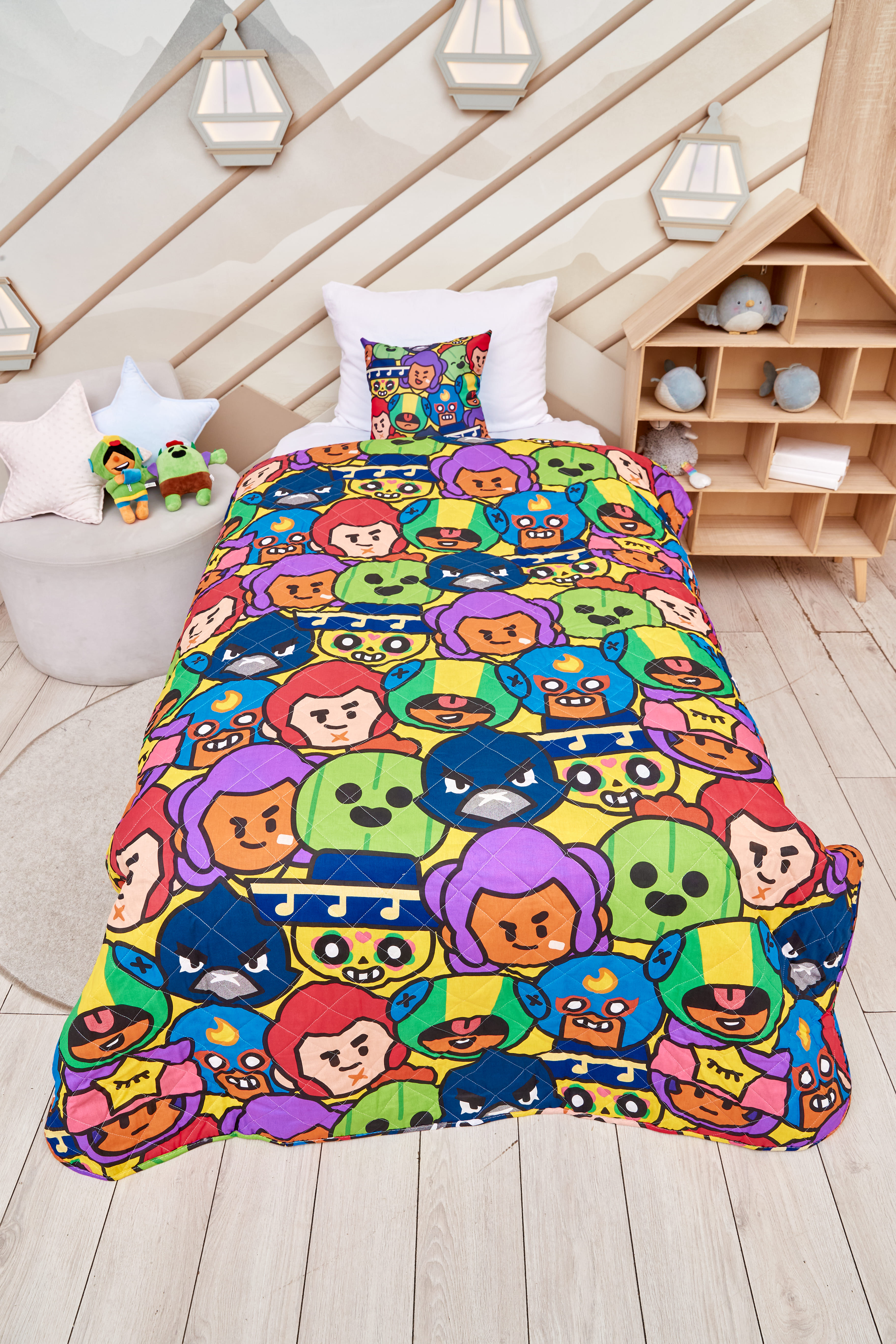 Покрывало стеганое "Brawl Stars", Путь к славе, Непоседа 1