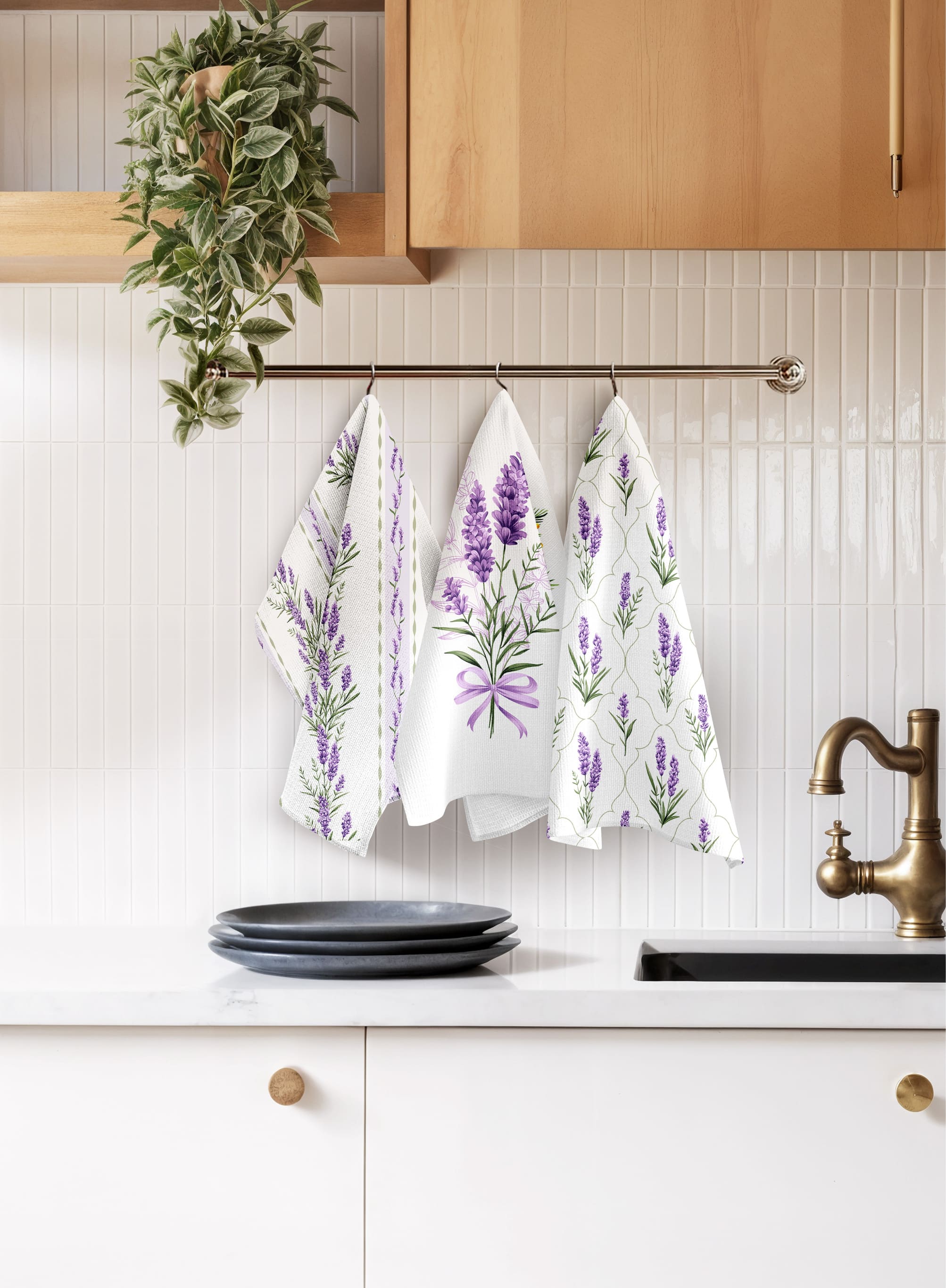 Комплект полотенец Унисон Лаванда 6