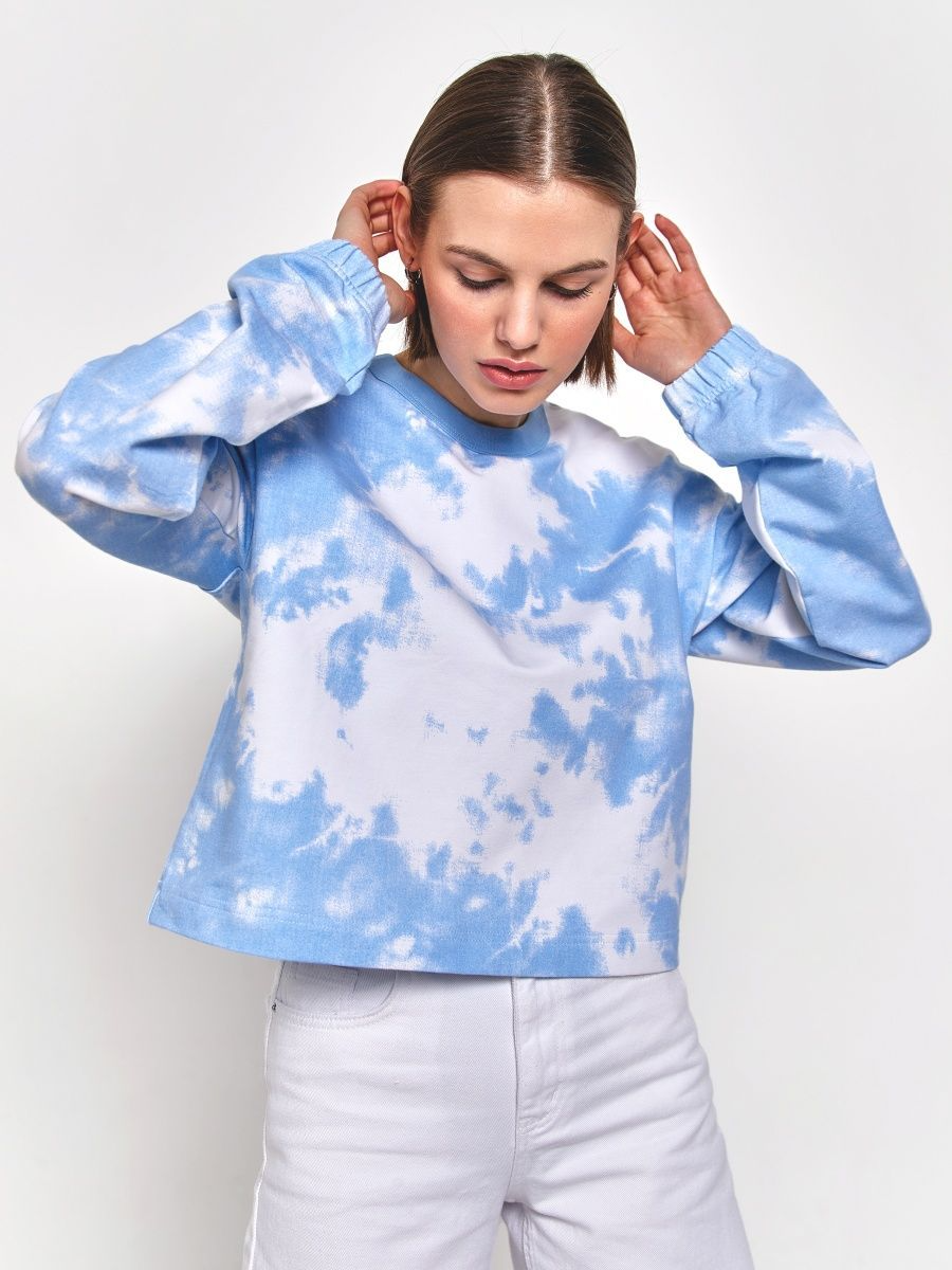 Укороченный свитшот Crazy Getup 1