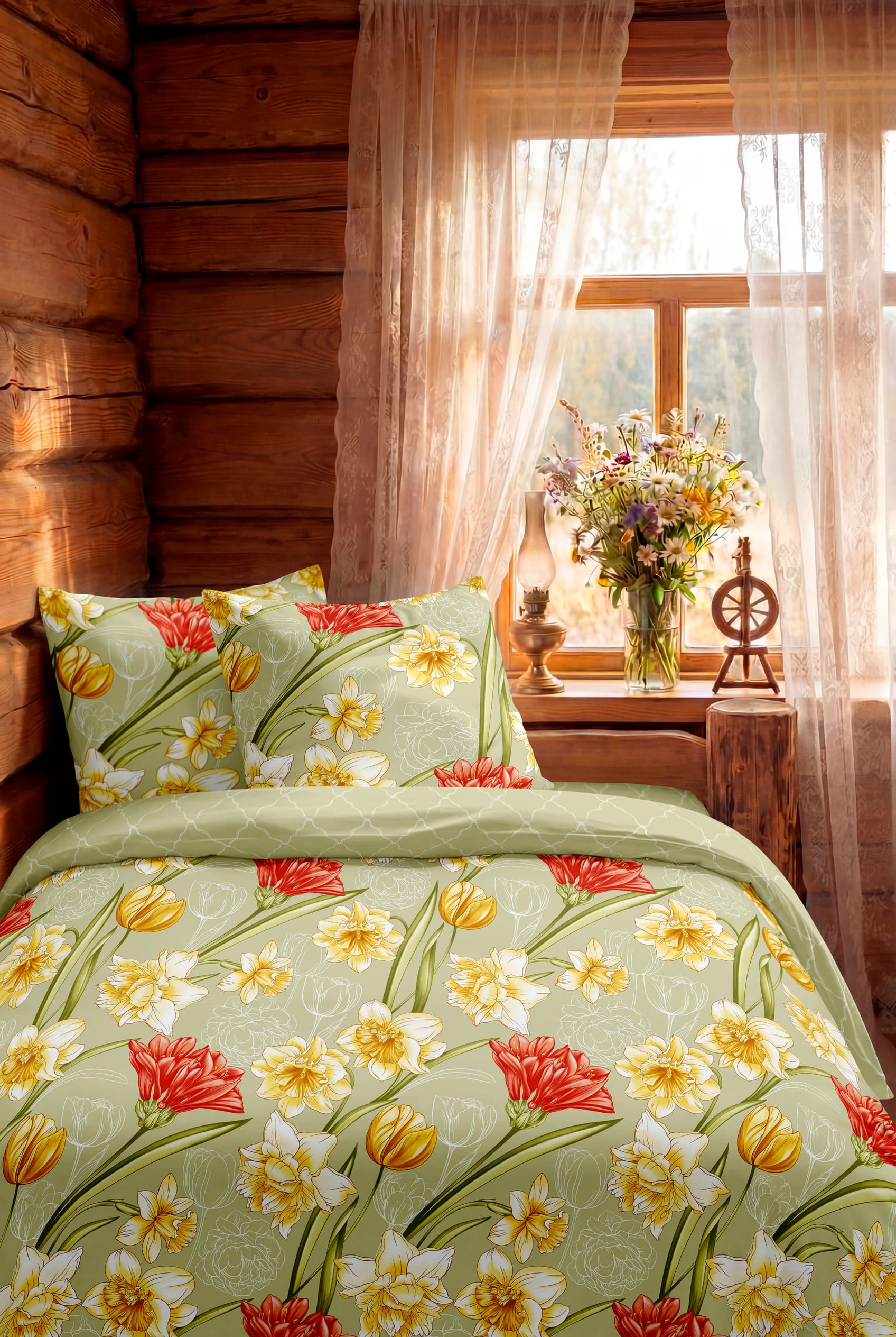 Постельное бельё Унисон Ирисы 6