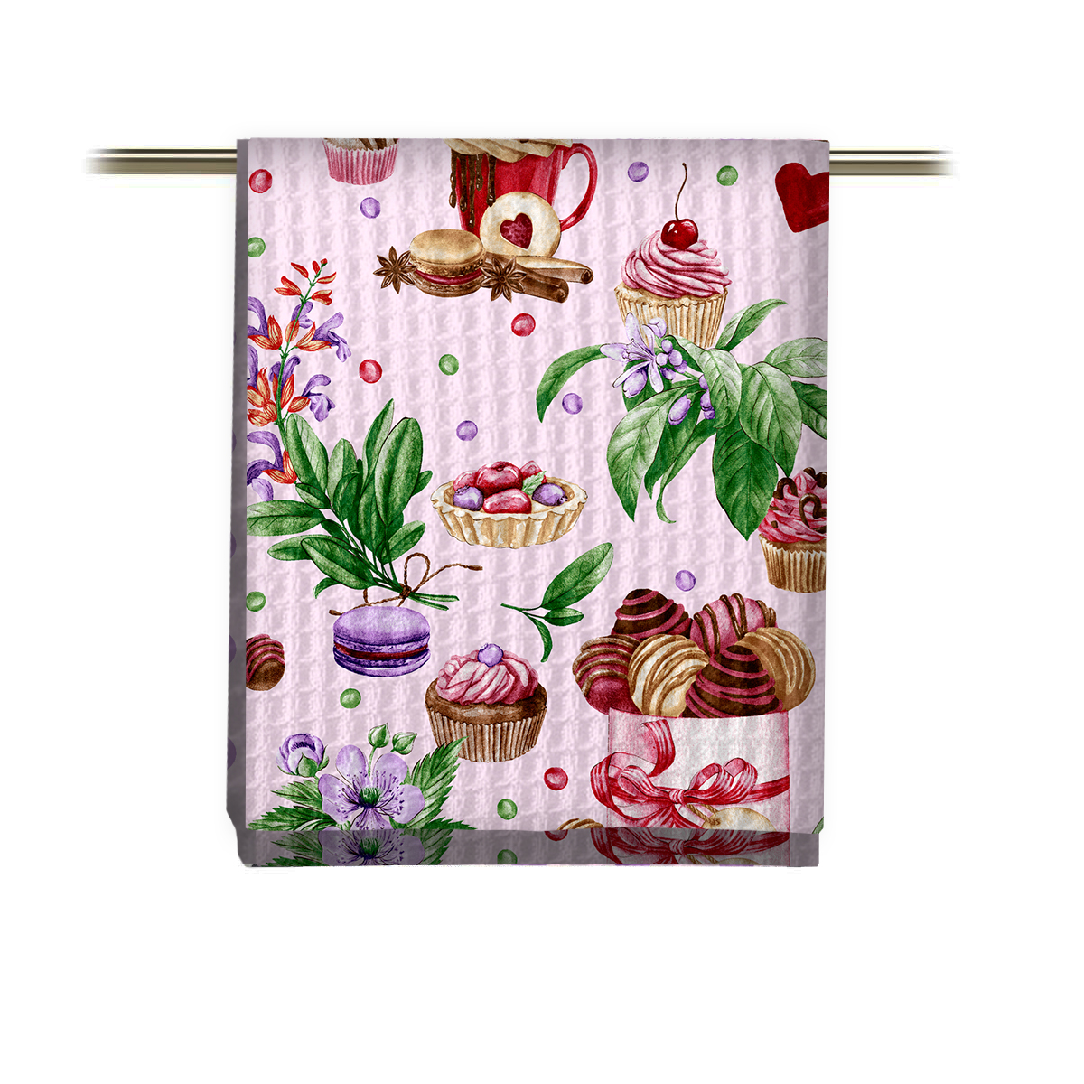 Комплект полотенец Fine Line Сладкое чаепитие 1