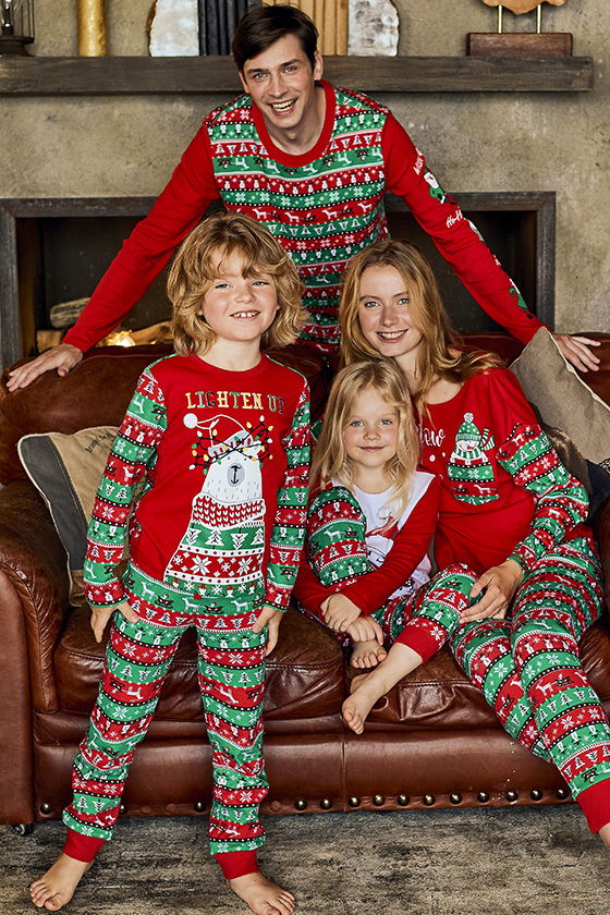 Пижама Happy New Year: лонгслив, брюки, Crazy Getup 2