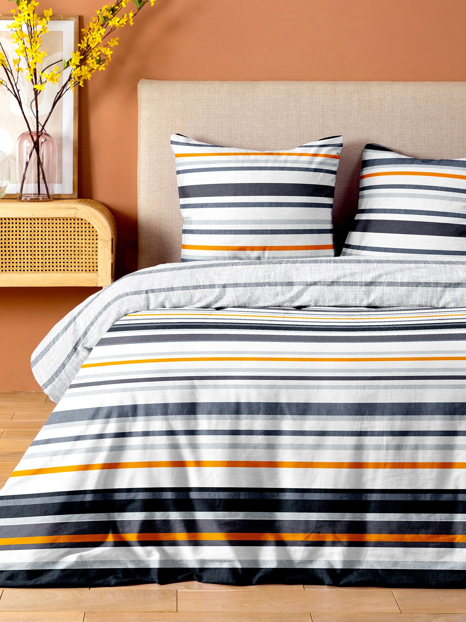 Постельное бельё Унисон Denim stripes 0