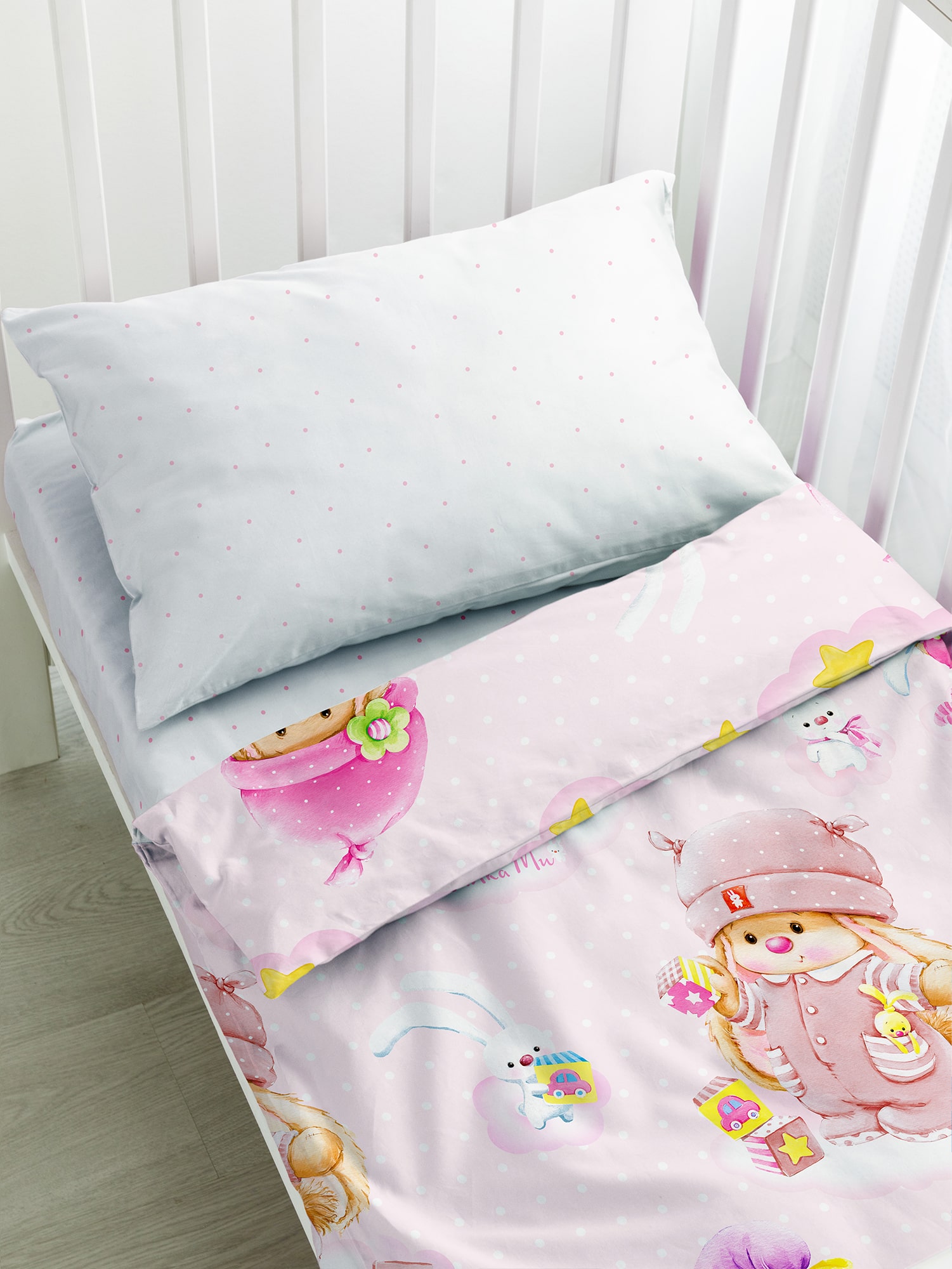 Постельное бельё Непоседа Малышки зайки 1