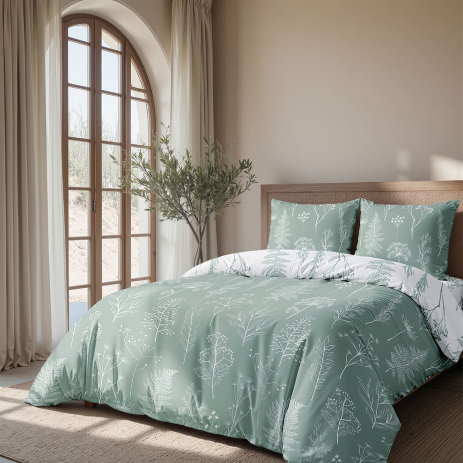 Постельное бельё Унисон Botanical Garden Sage 9