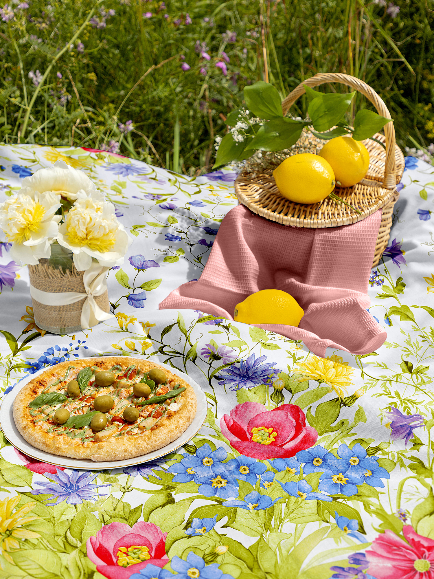 Скатерть Mia Cara Летний сад 0