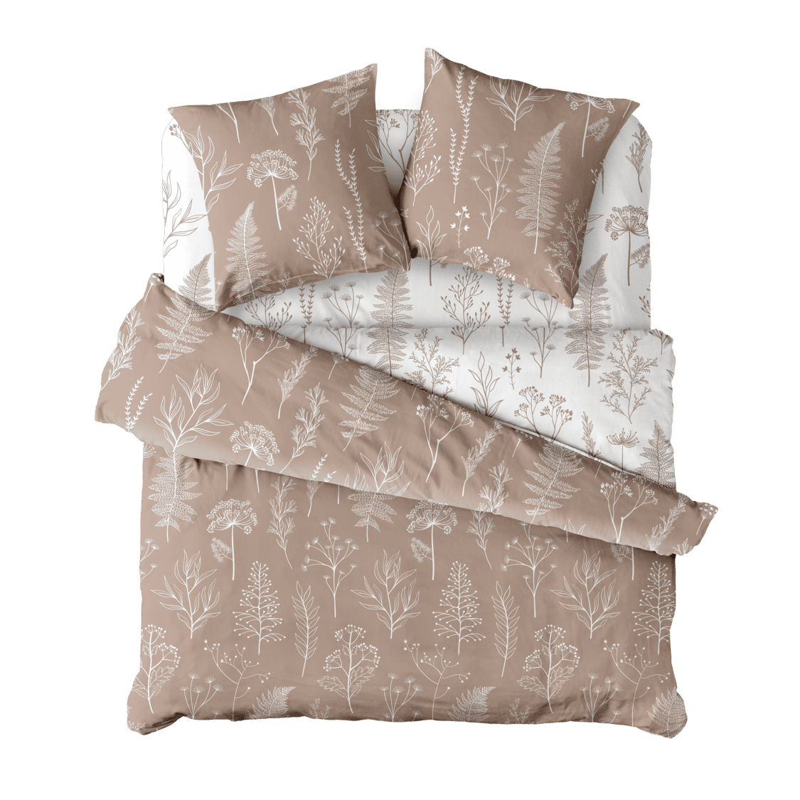 Постельное бельё Унисон Botanical garden Brown 0